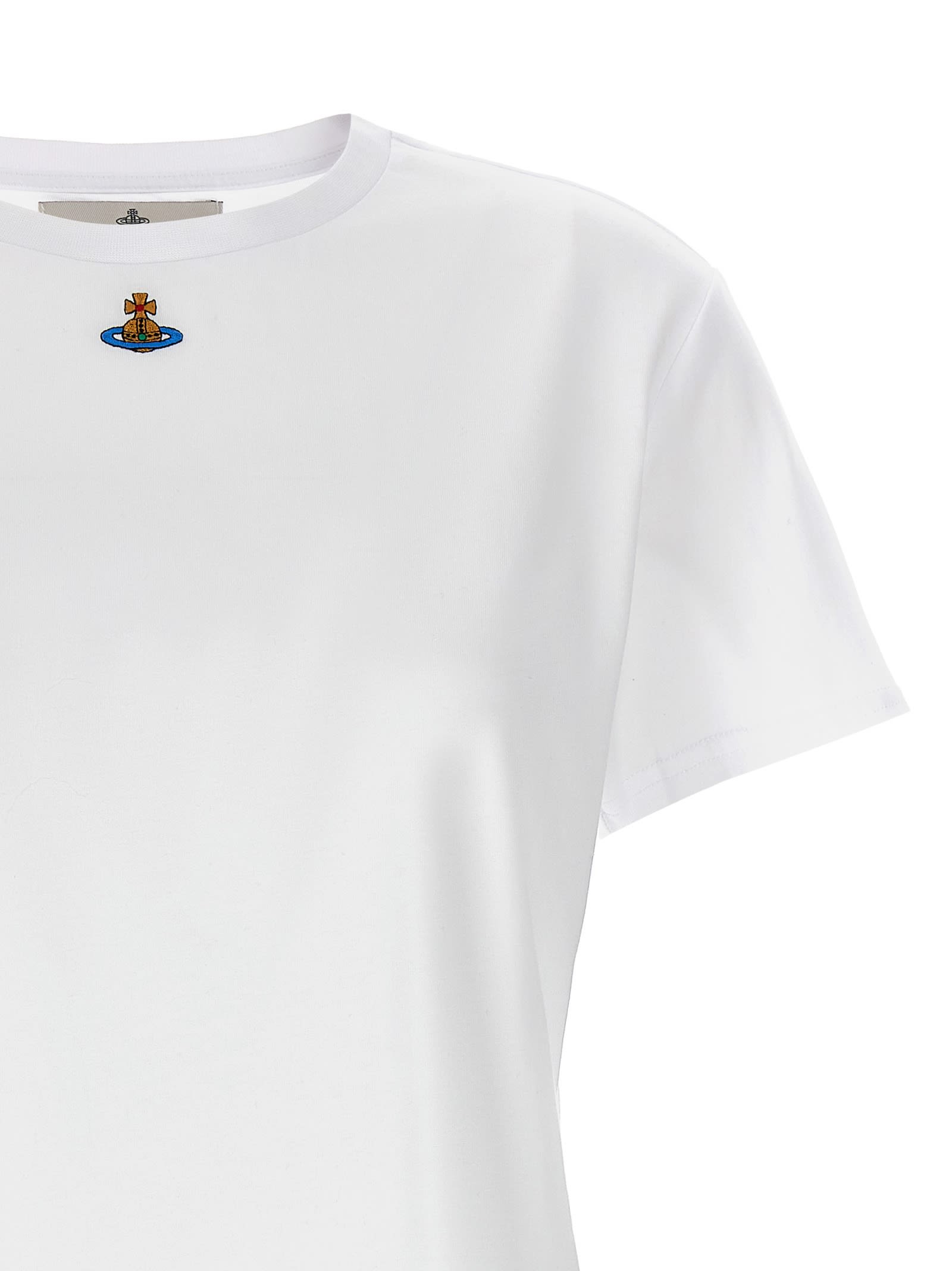 Vivienne Westwood Orb Peru T-shirt In White