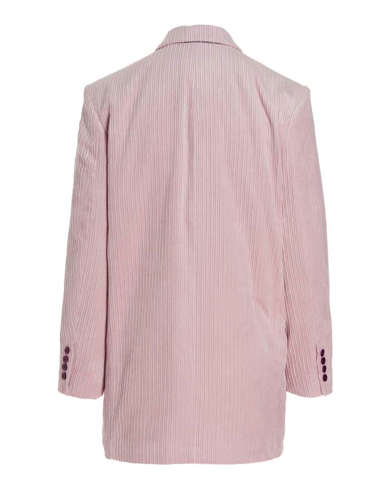 Shop Isabel Marant Doublebreasted Tailored Blazer In Pink