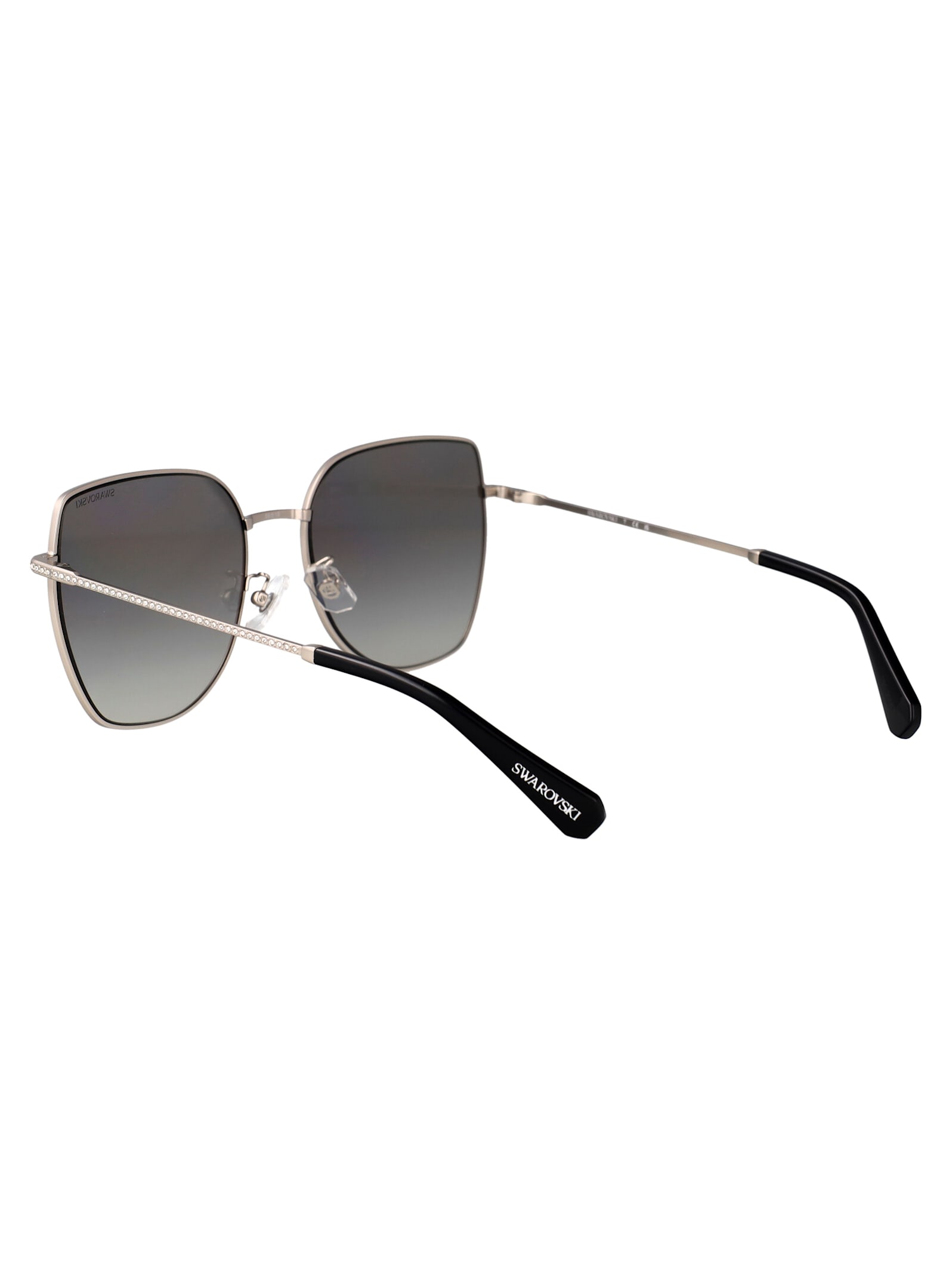 Swarovski 0sk7021d Sunglasses In 400111 Matte Silver