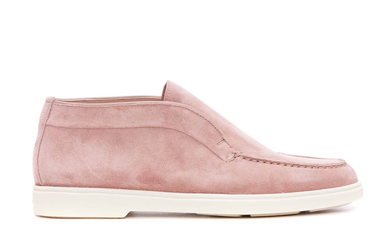 Exposed Stitch Ankle Boots