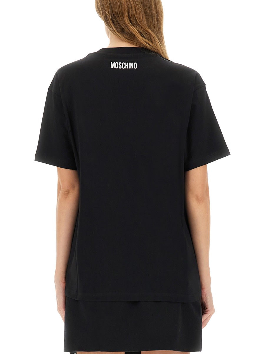 Moschino Couture Black T-shirt In Black