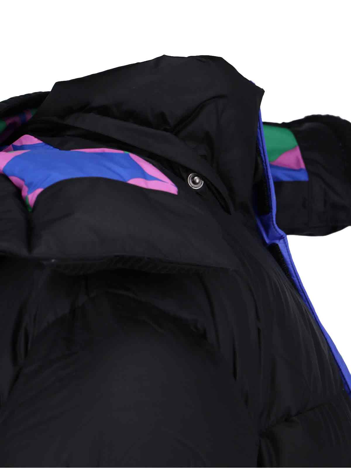 Shop The North Face X Yinka Ilori Two-tone Down Jacket In Blue