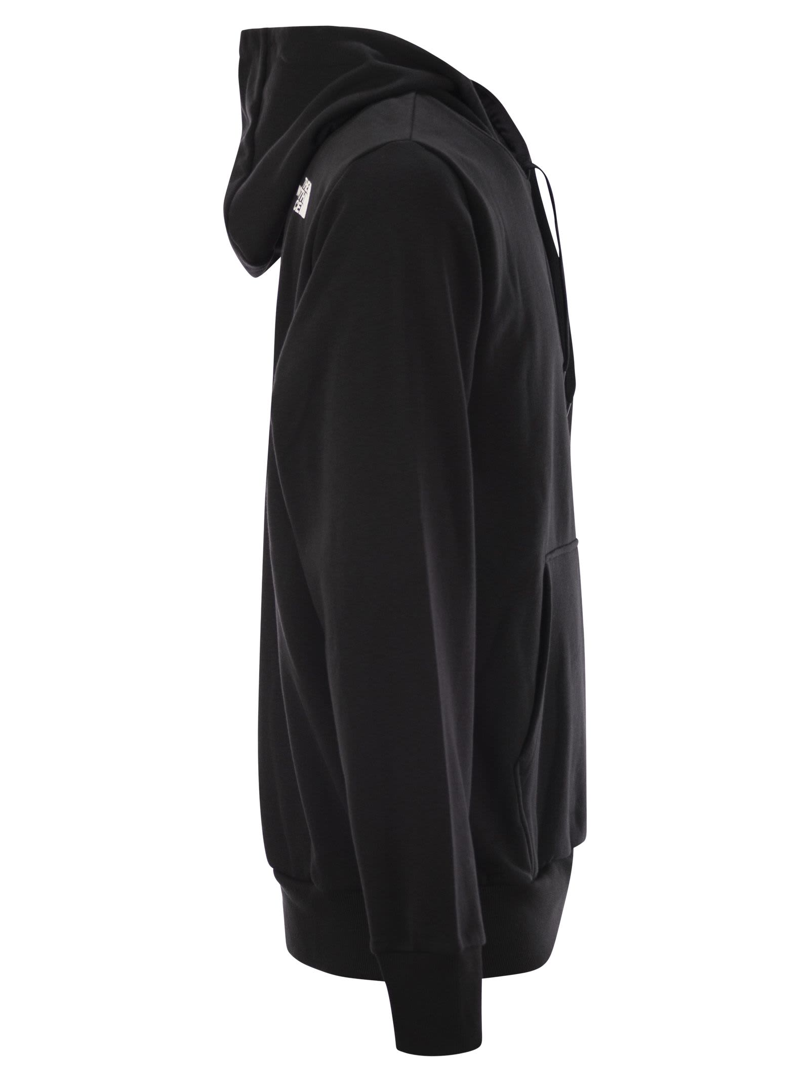 Shop The North Face Fine - Hooded Sweatshirt In Black