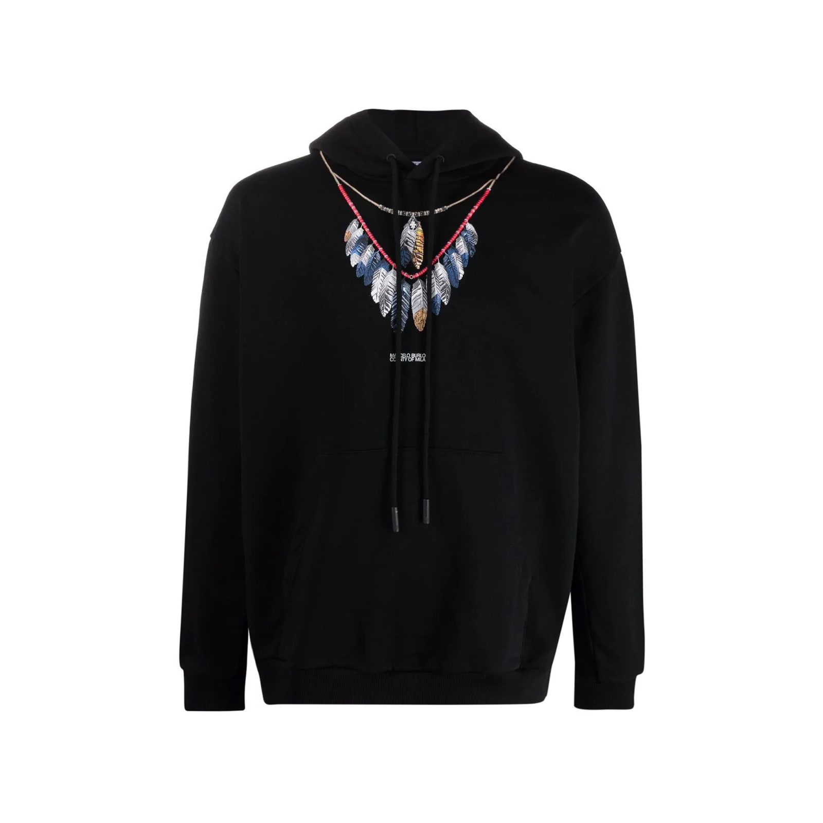 Marcelo Burlon County Of Milan Chain Feathers Sweatshirt