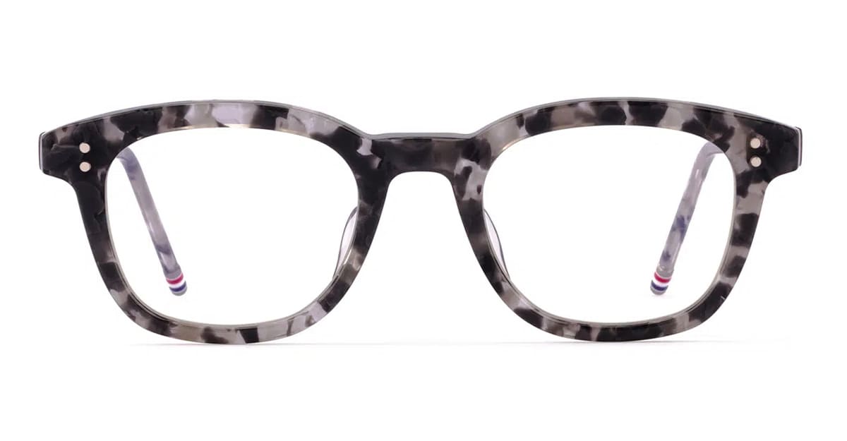 Rectangular - Grey Tortoise Rx Glasses