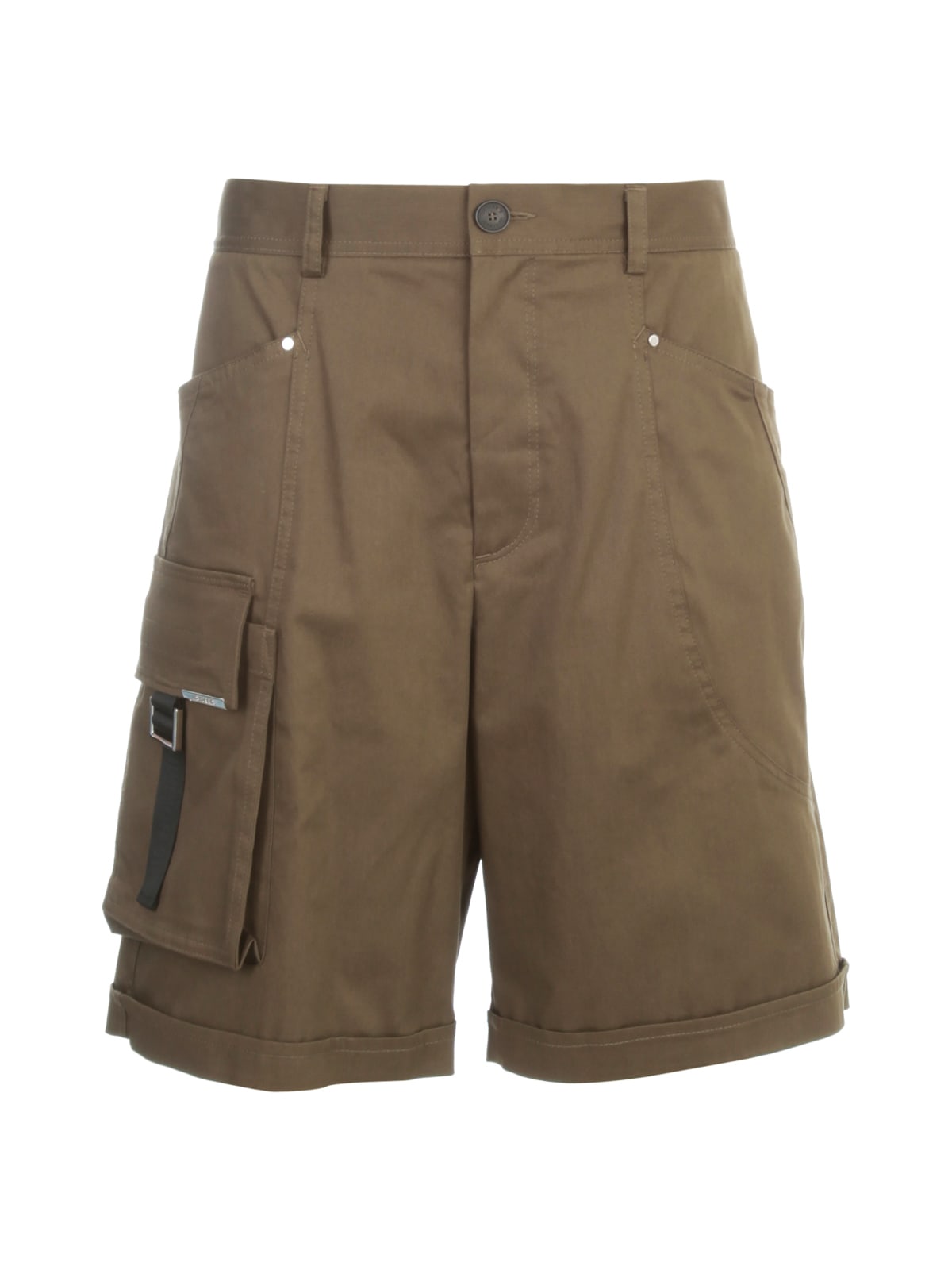 Les Hommes Cotton Shorts Cargo Pants