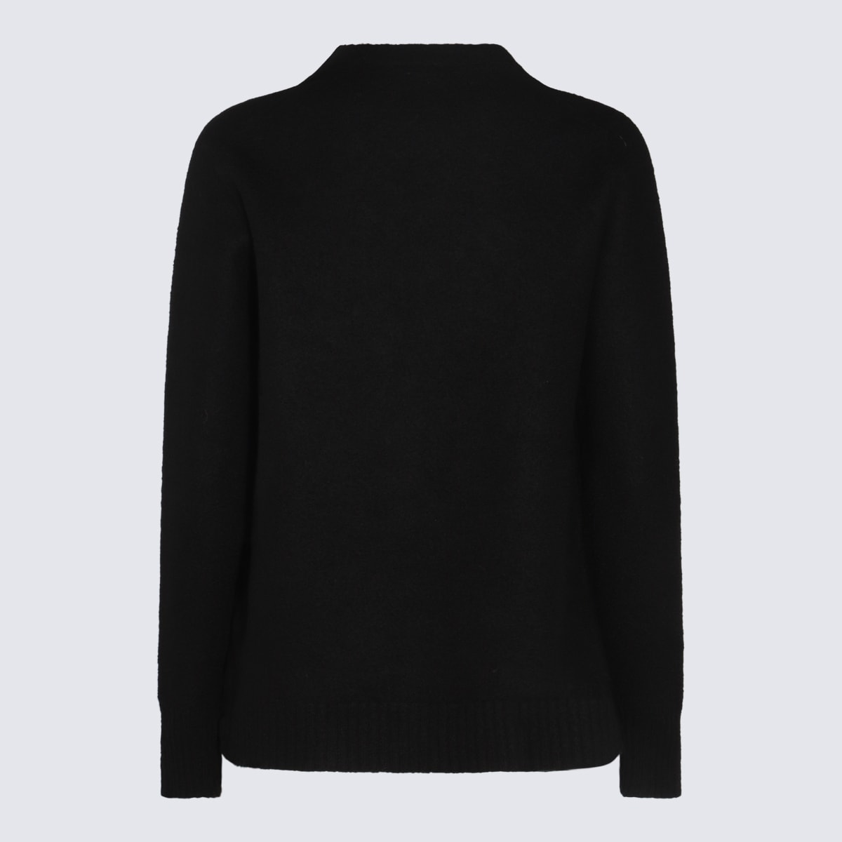 Shop Jil Sander Black Wool Knitwear