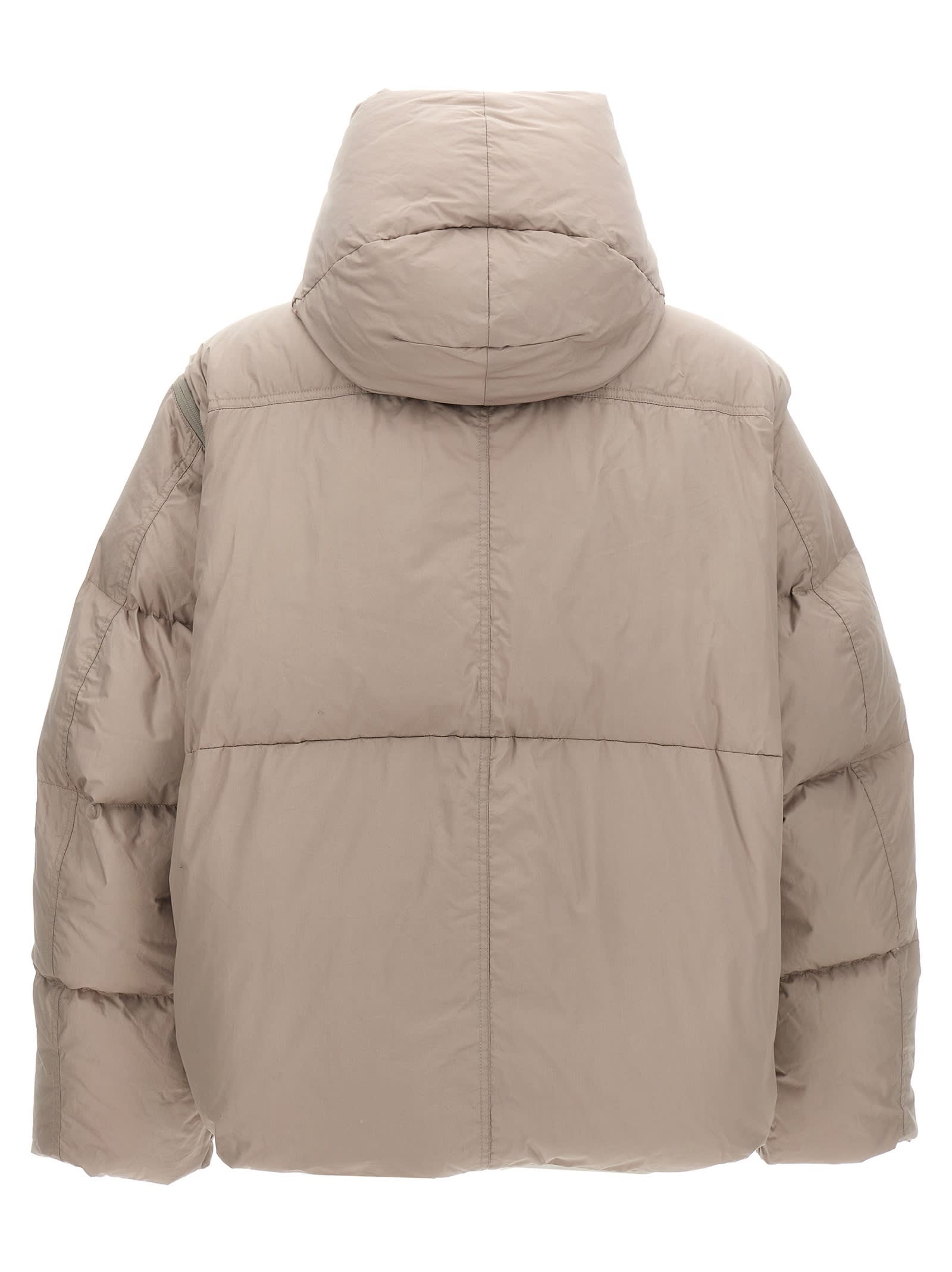 Shop Canada Goose Umba Coat Down Jacket In Gray