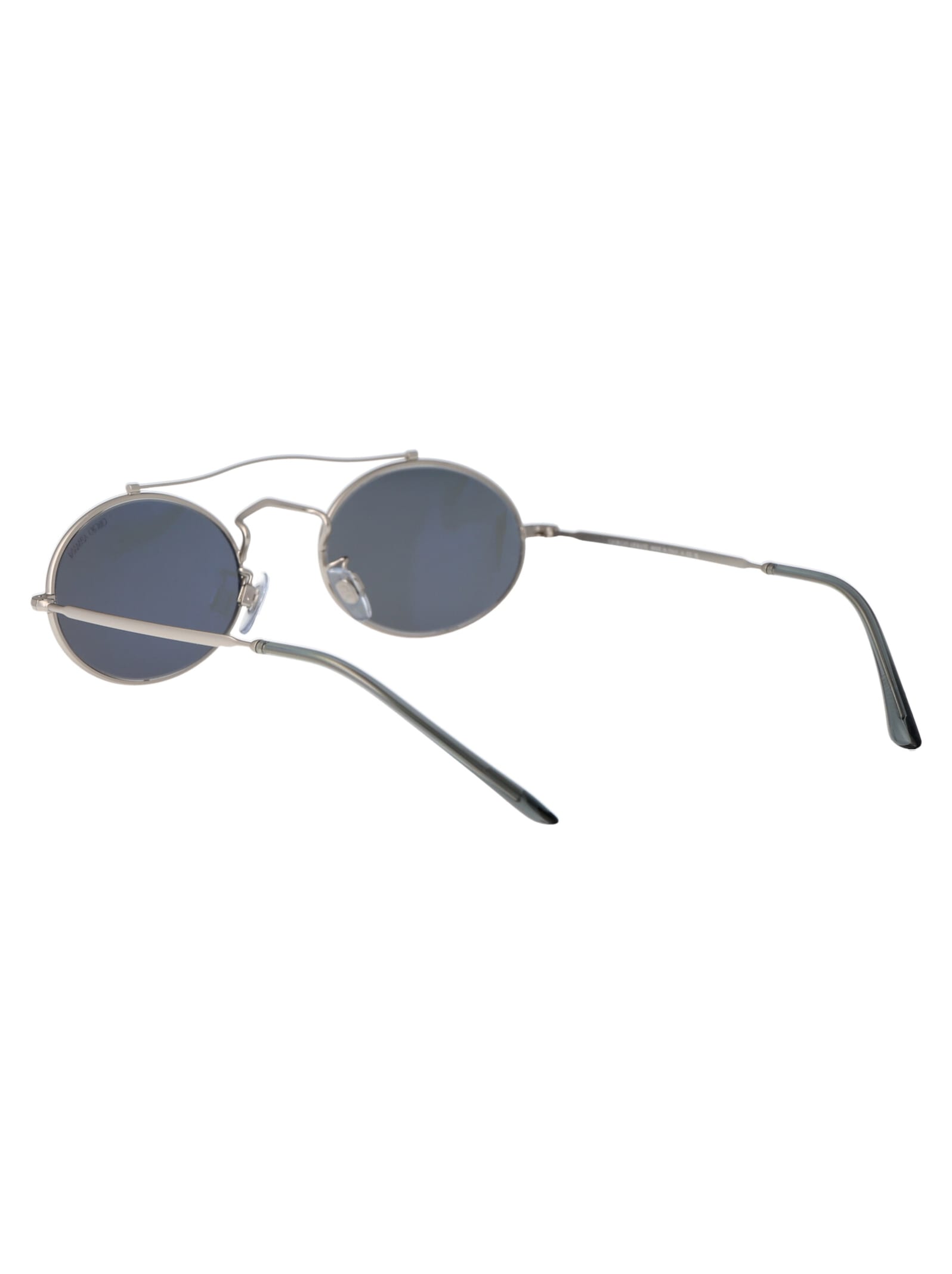 Shop Giorgio Armani 0ar 115sm Sunglasses In 304502 Matte Silver