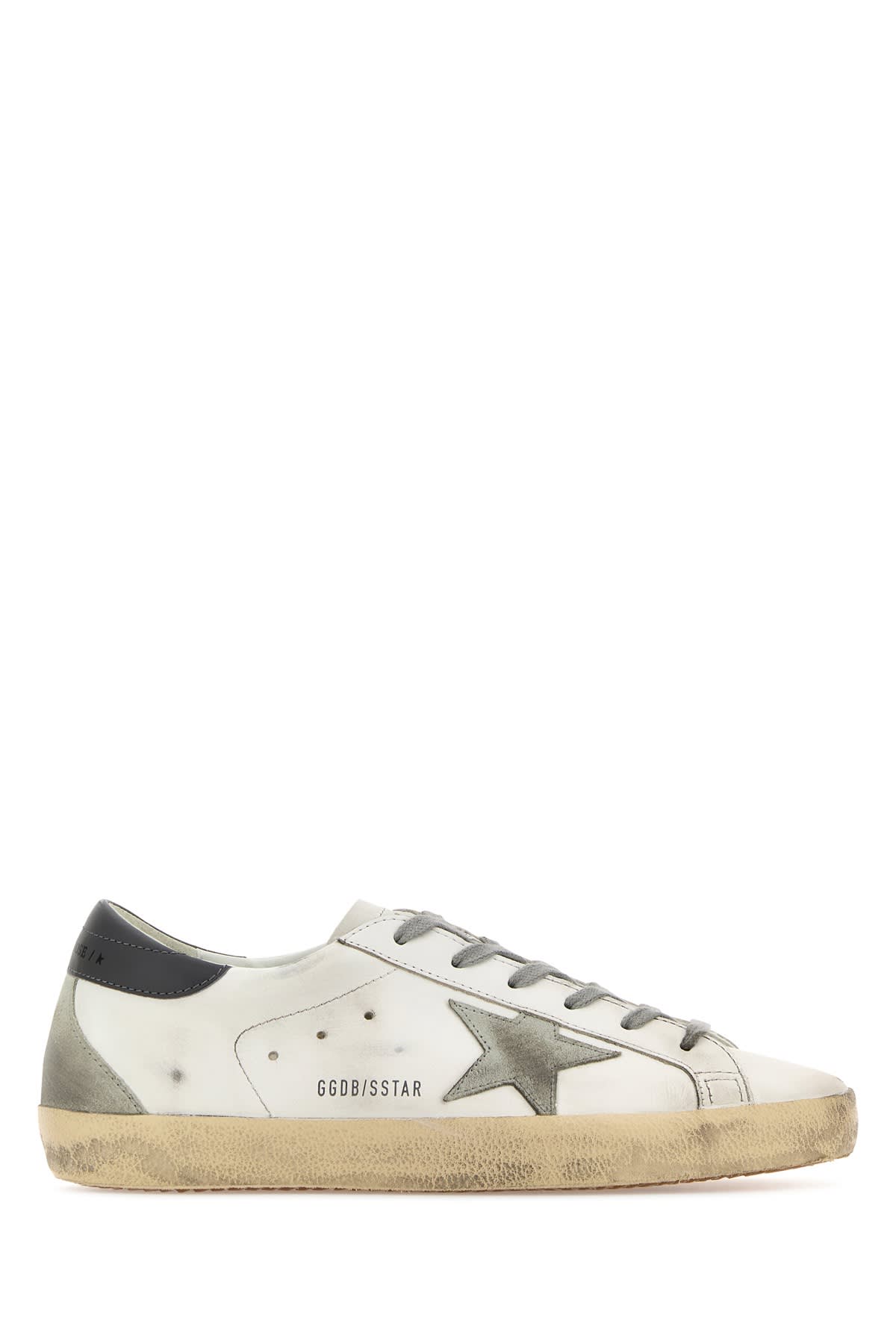 Shop Golden Goose Sneakers In Whiteicedarkgray