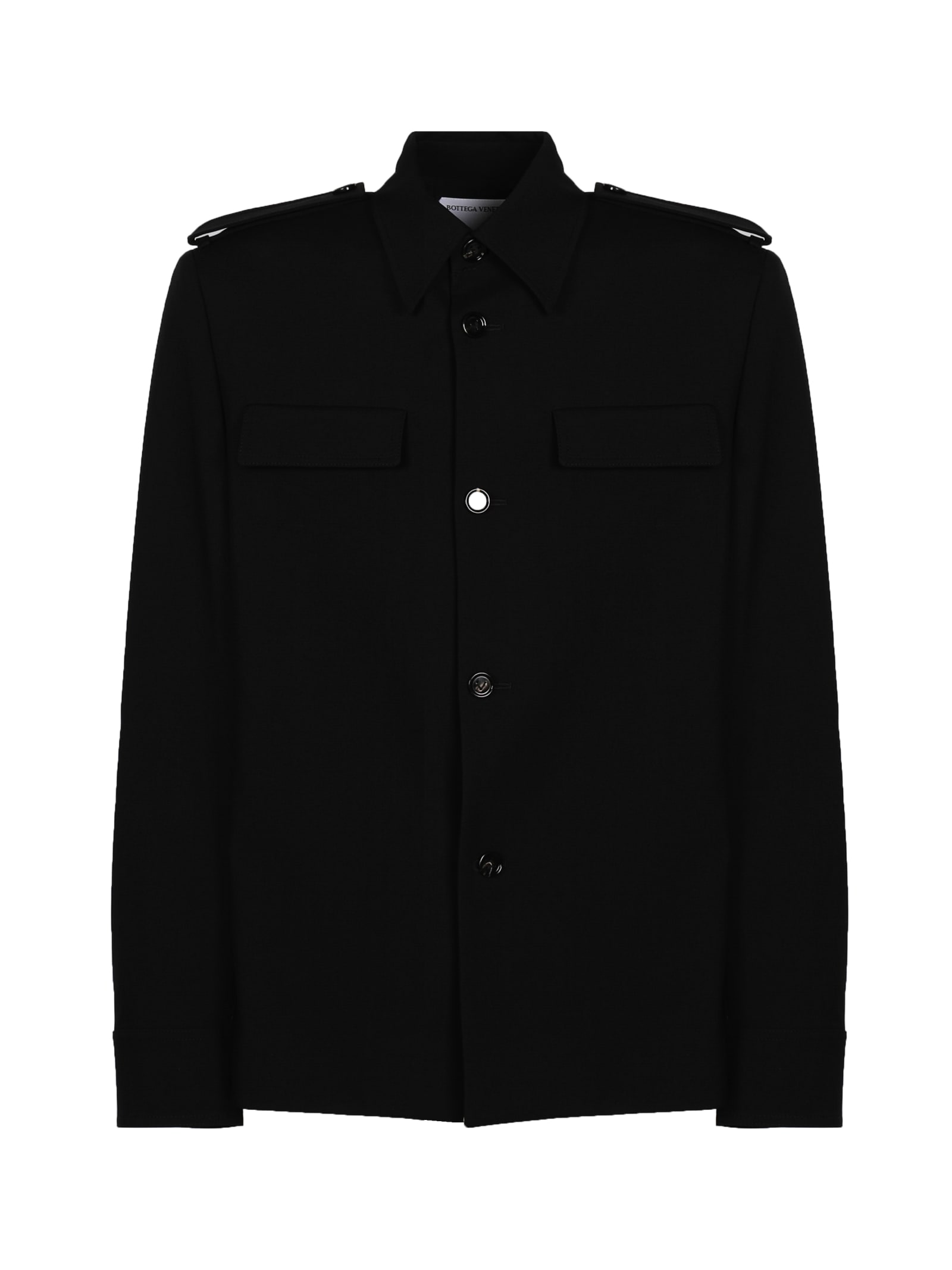 BOTTEGA VENETA WOOL SHIRT JACKET