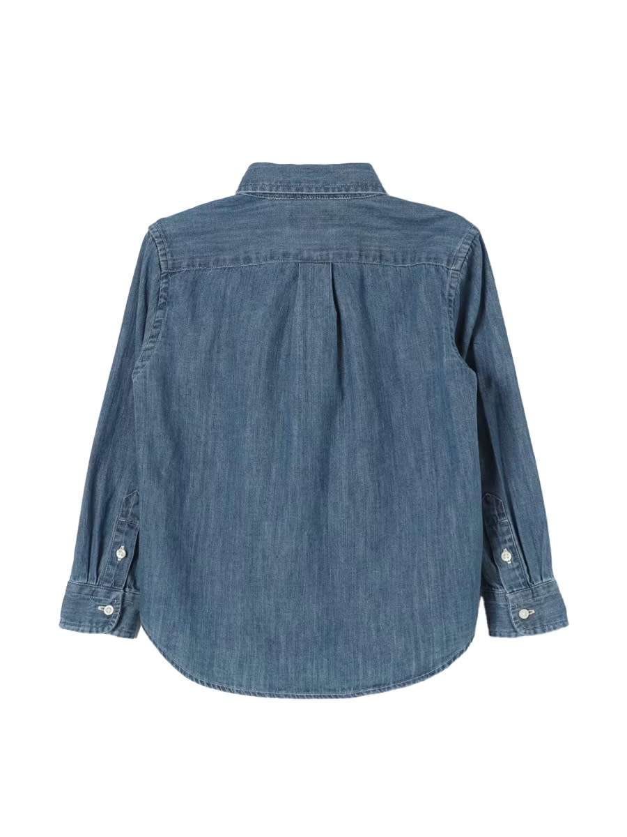 Polo Ralph Lauren Denim Shirt In Blue