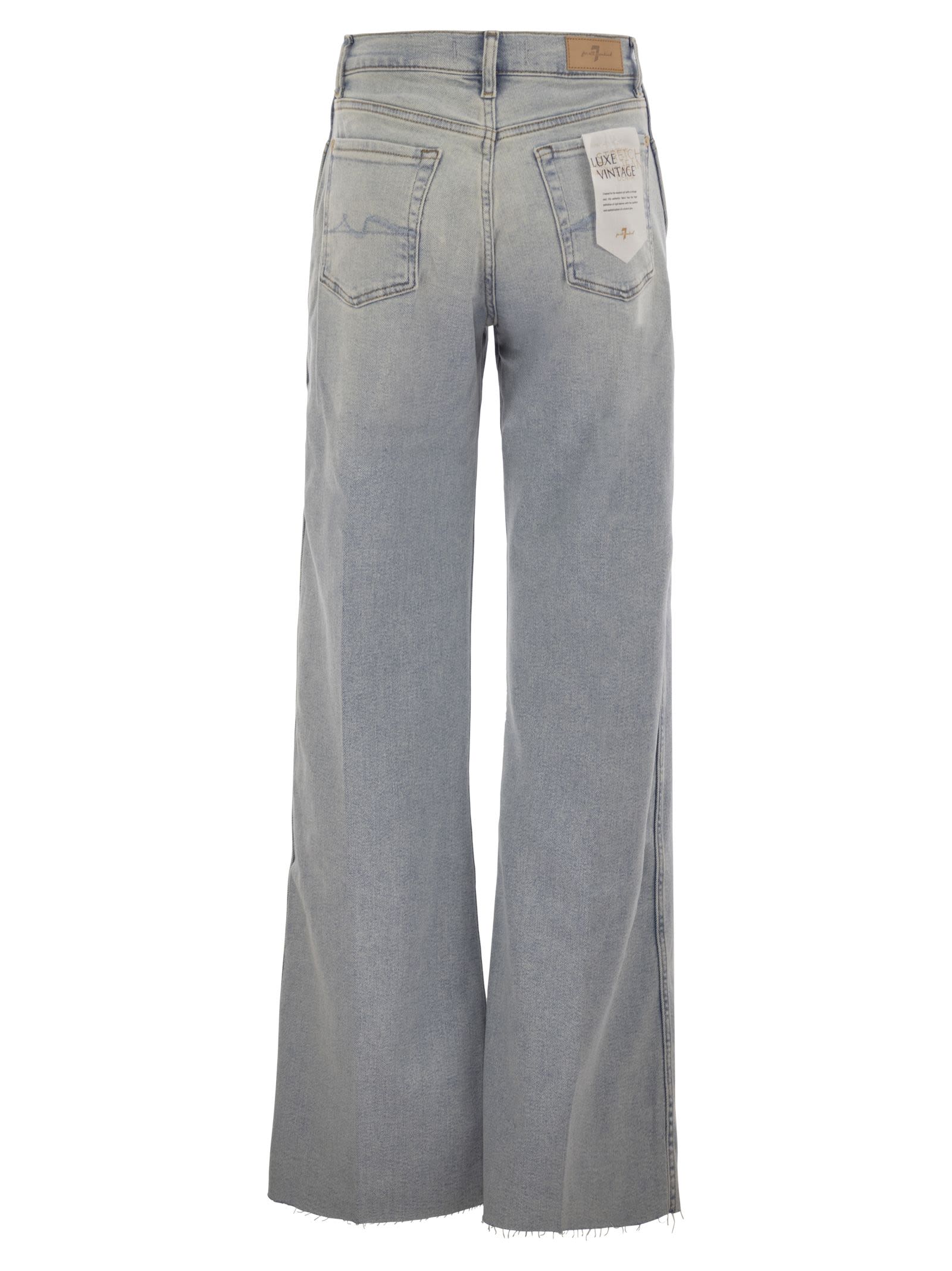 7 FOR ALL MANKIND LOTTA LUXE VINTAGE - HIGH WAISTED JEANS