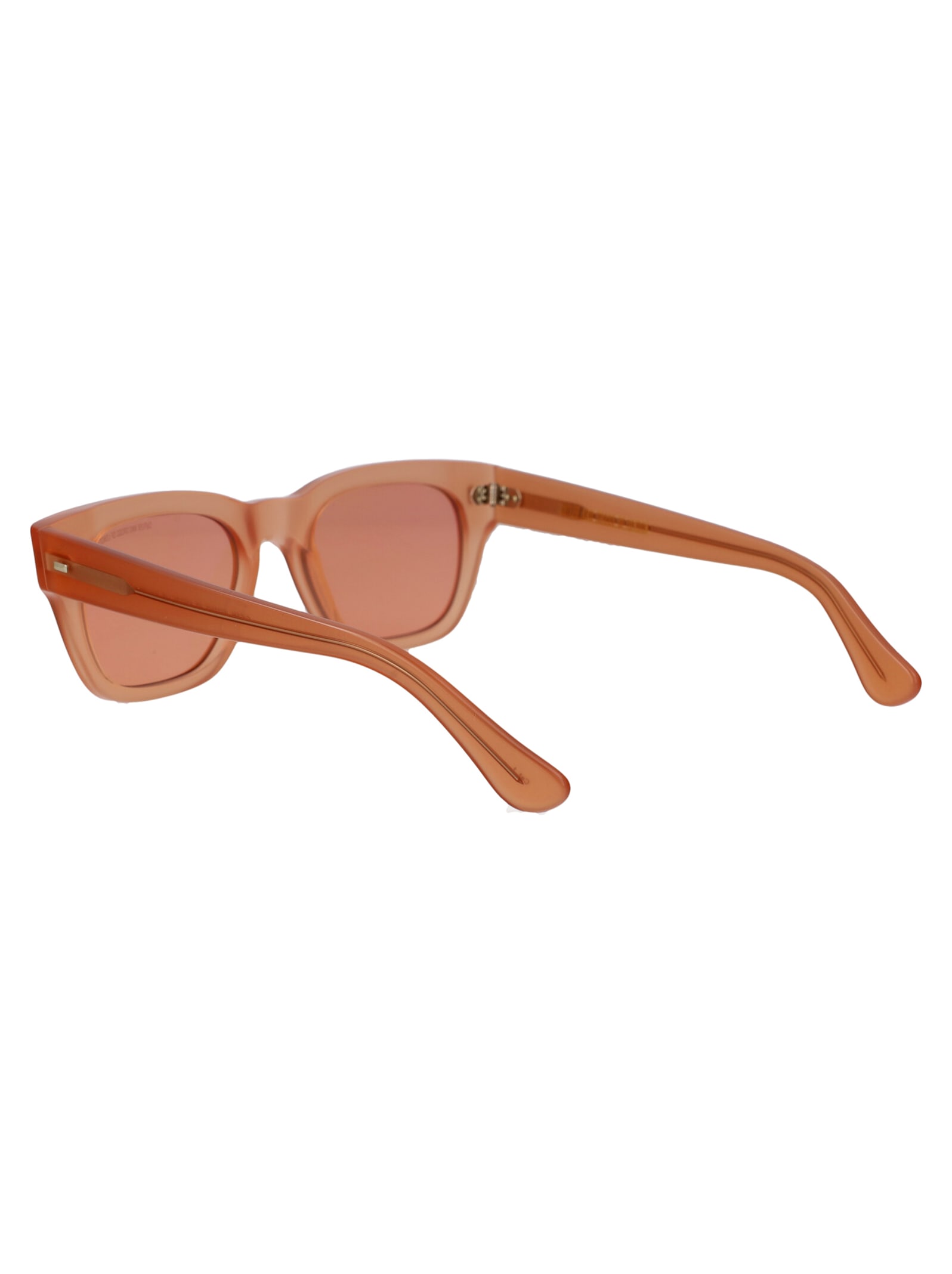 Cutler And Gross Acetate Sunglasses In Opal Peach