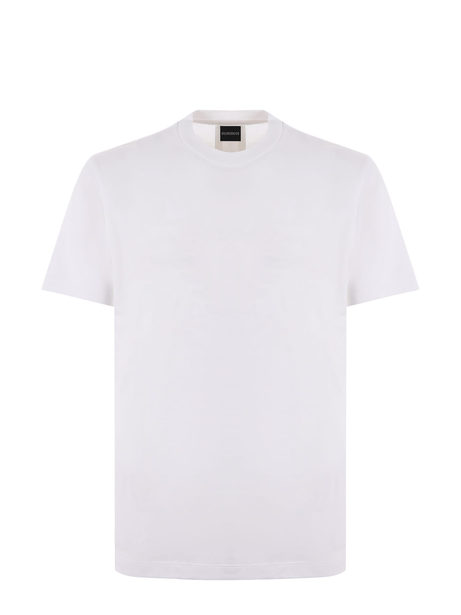 Emporio Armani Round-neck T-shirt Giorgio Armani In White