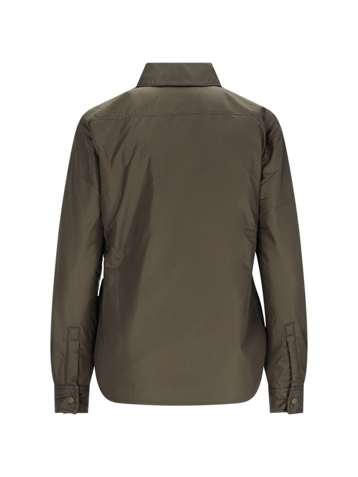 Shop Aspesi Glue Shirt Jacket In Green