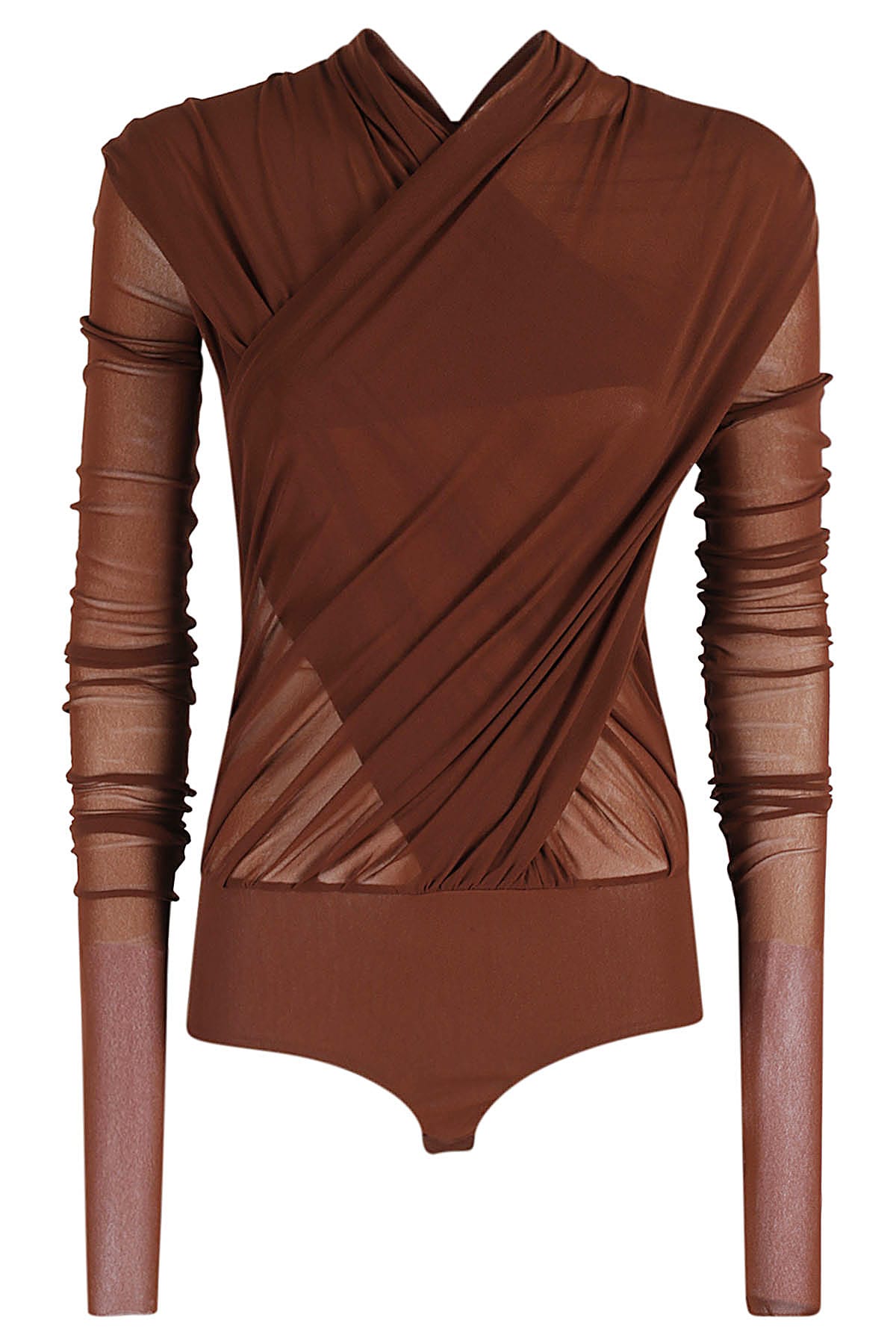 Philosophy Di Lorenzo Serafini Body Tulle Stretch In Burgundy