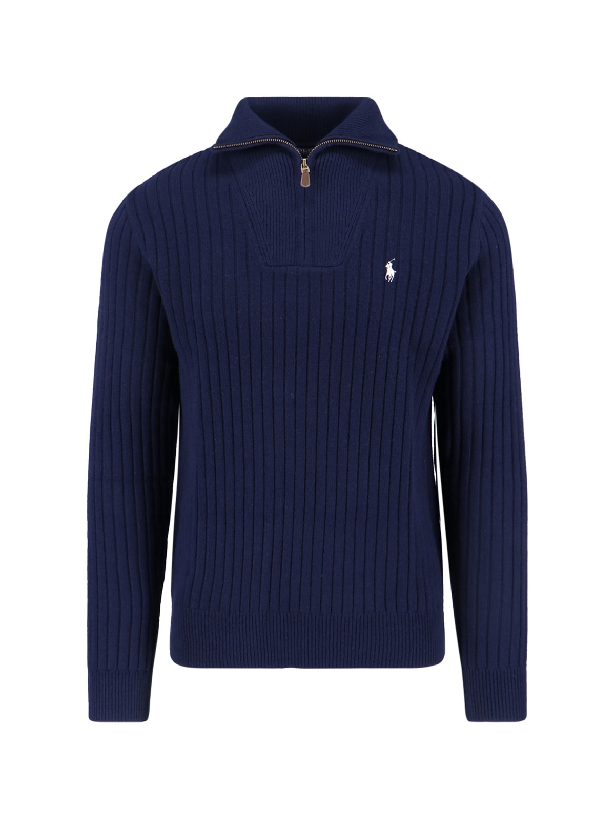 Polo Ralph Lauren Pull Col Rond - Bleu Foncé