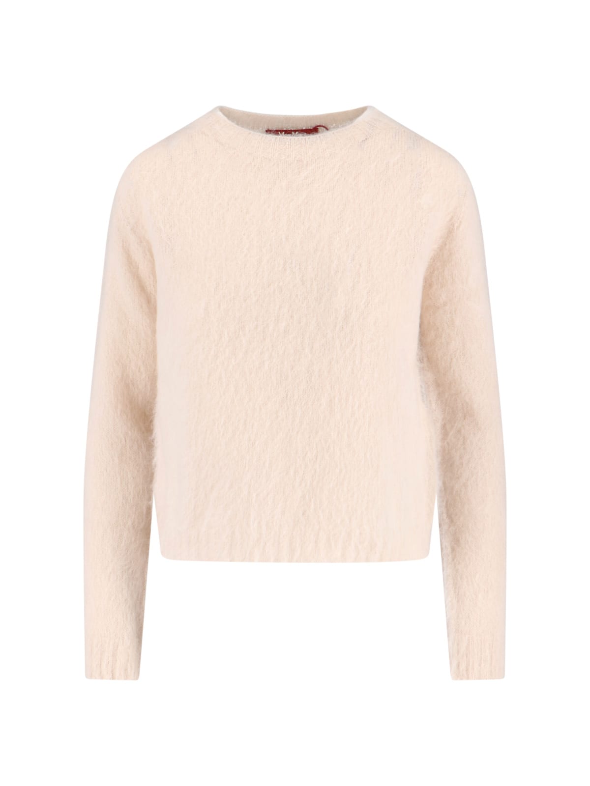 Max Mara Mohair Blend Sweater In Neutral