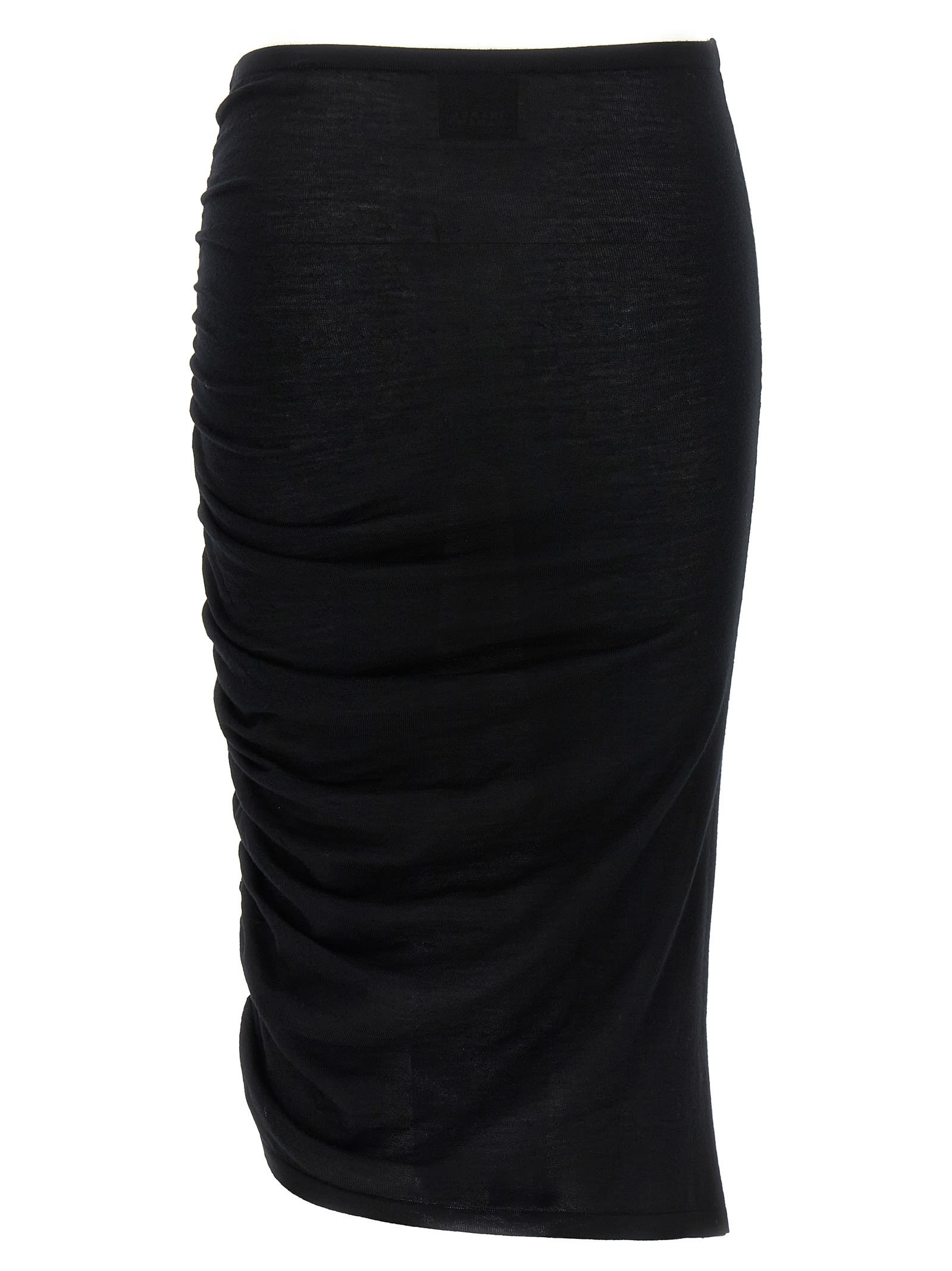 Shop Isabel Marant Skirt Albane In Black