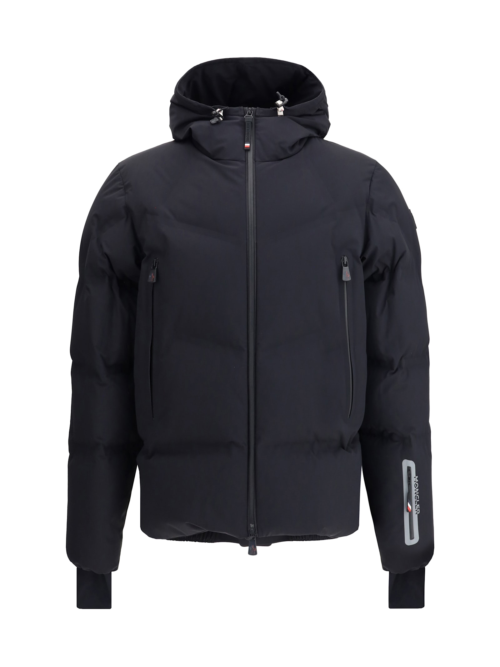 Moncler Grenoble Outerwears In Black