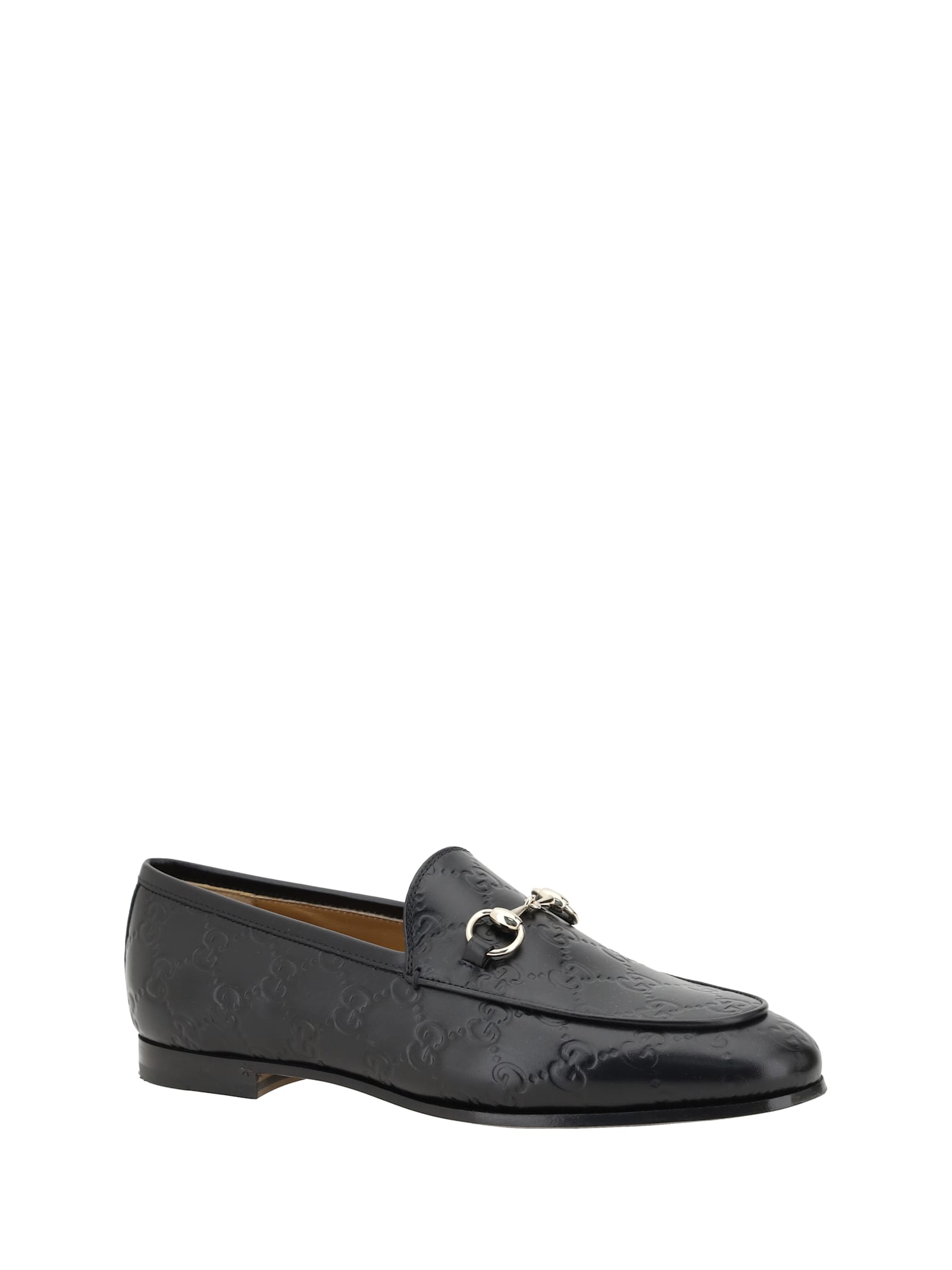 GUCCI LOGOED LOAFERS