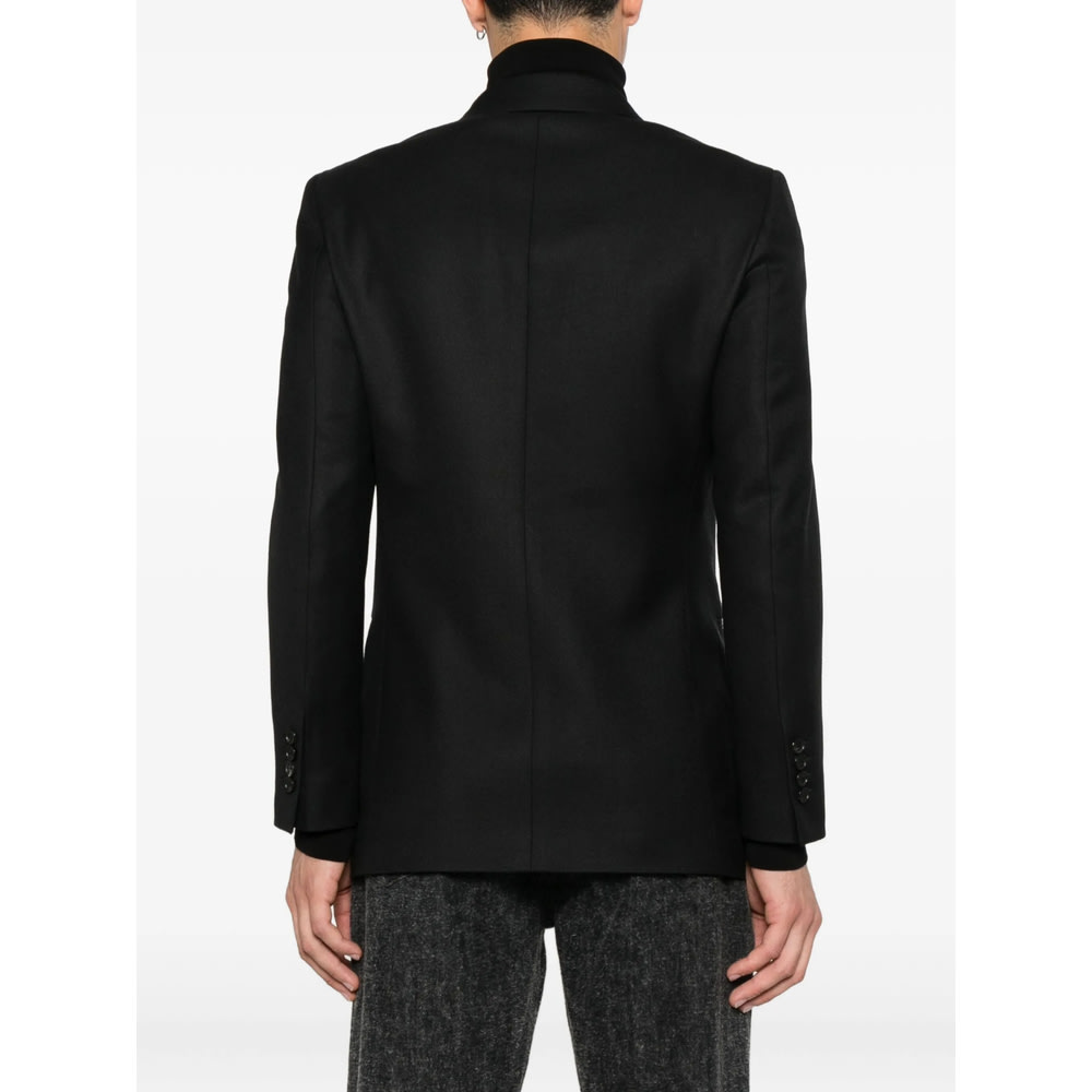 Reveres 1949 Double-breasted Jacket In Black
