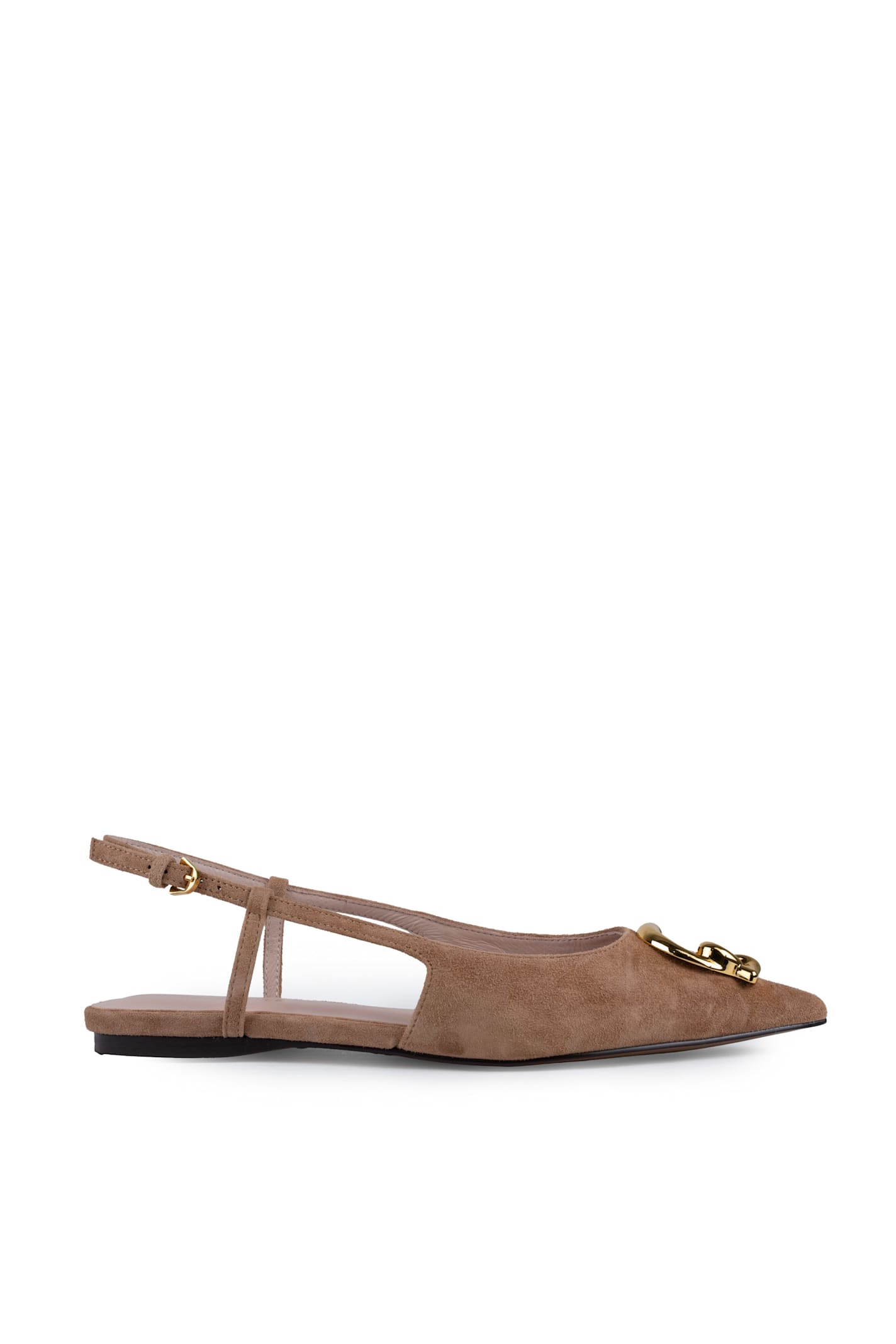 Coccinelle C-me Slingback Sandals In Suede