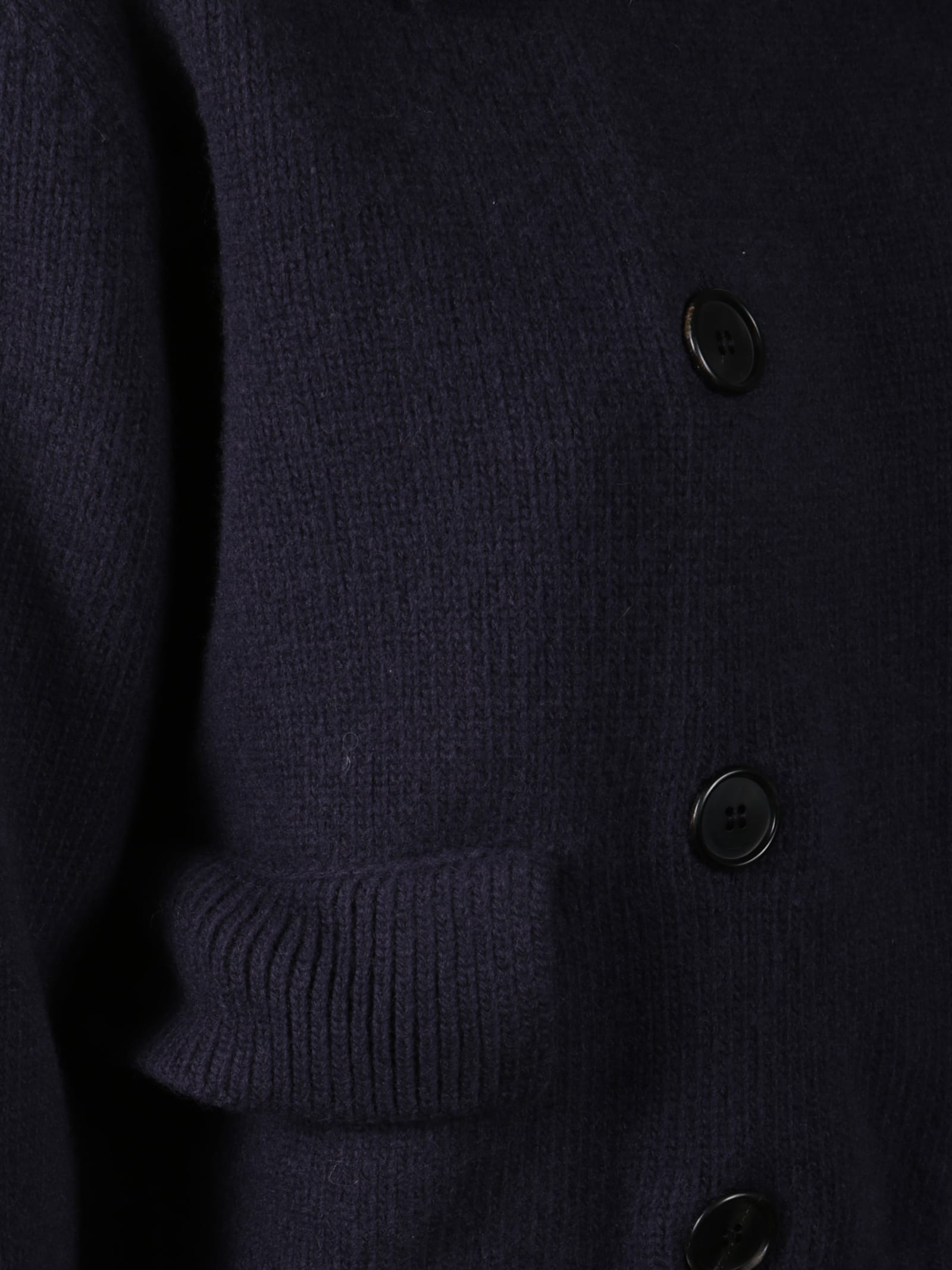 Jucca Doublebrested Jacket Like Jumper In Brown