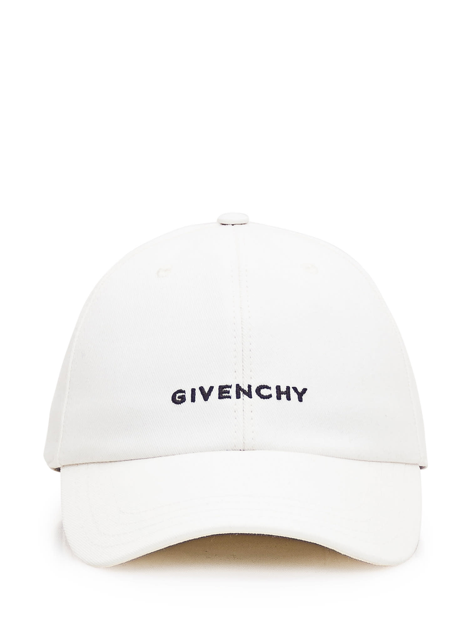 Givenchy Cap With Logo In White