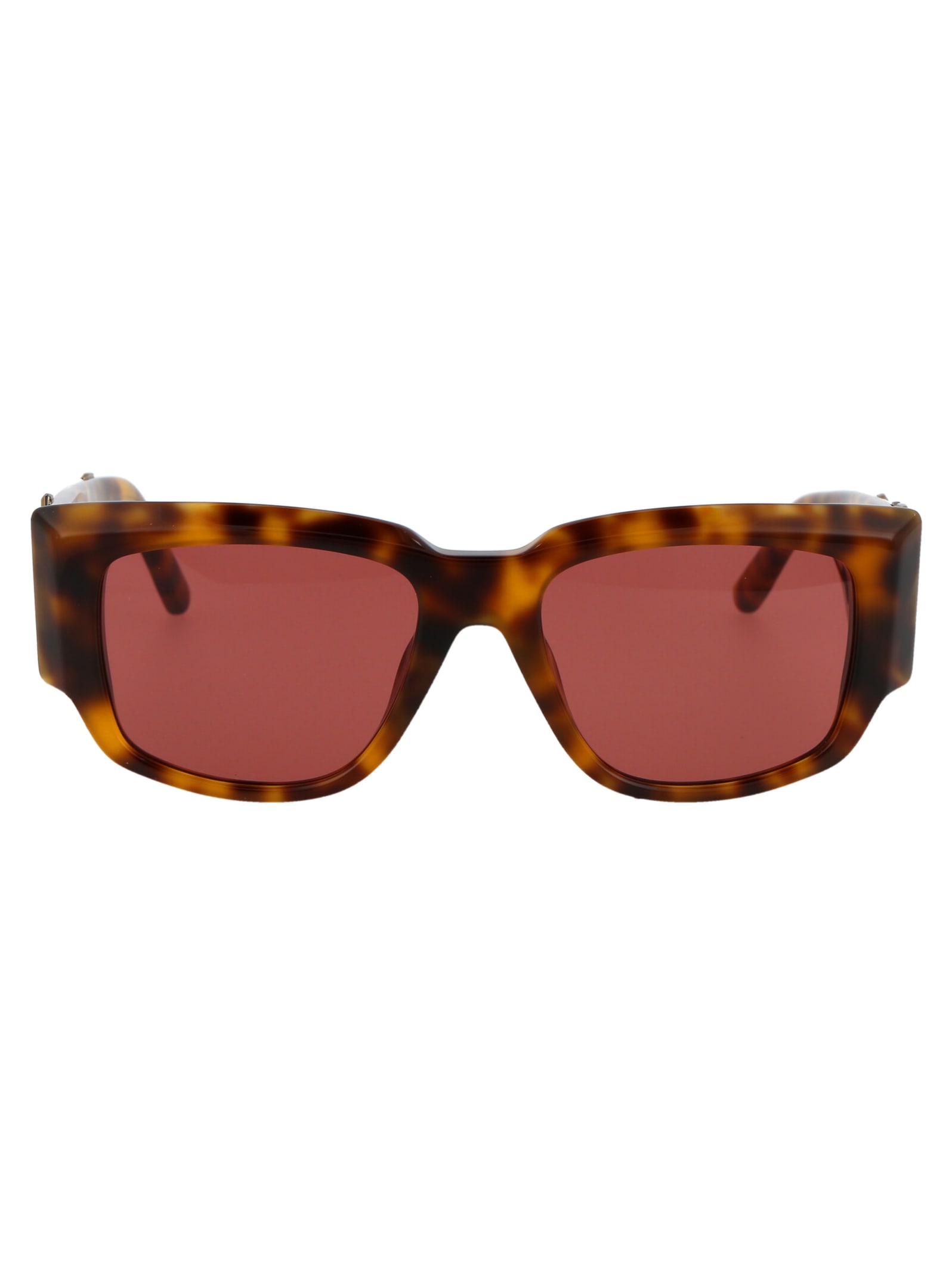 Shop Palm Angels Laguna Sunglasses In 6428 Light Havana