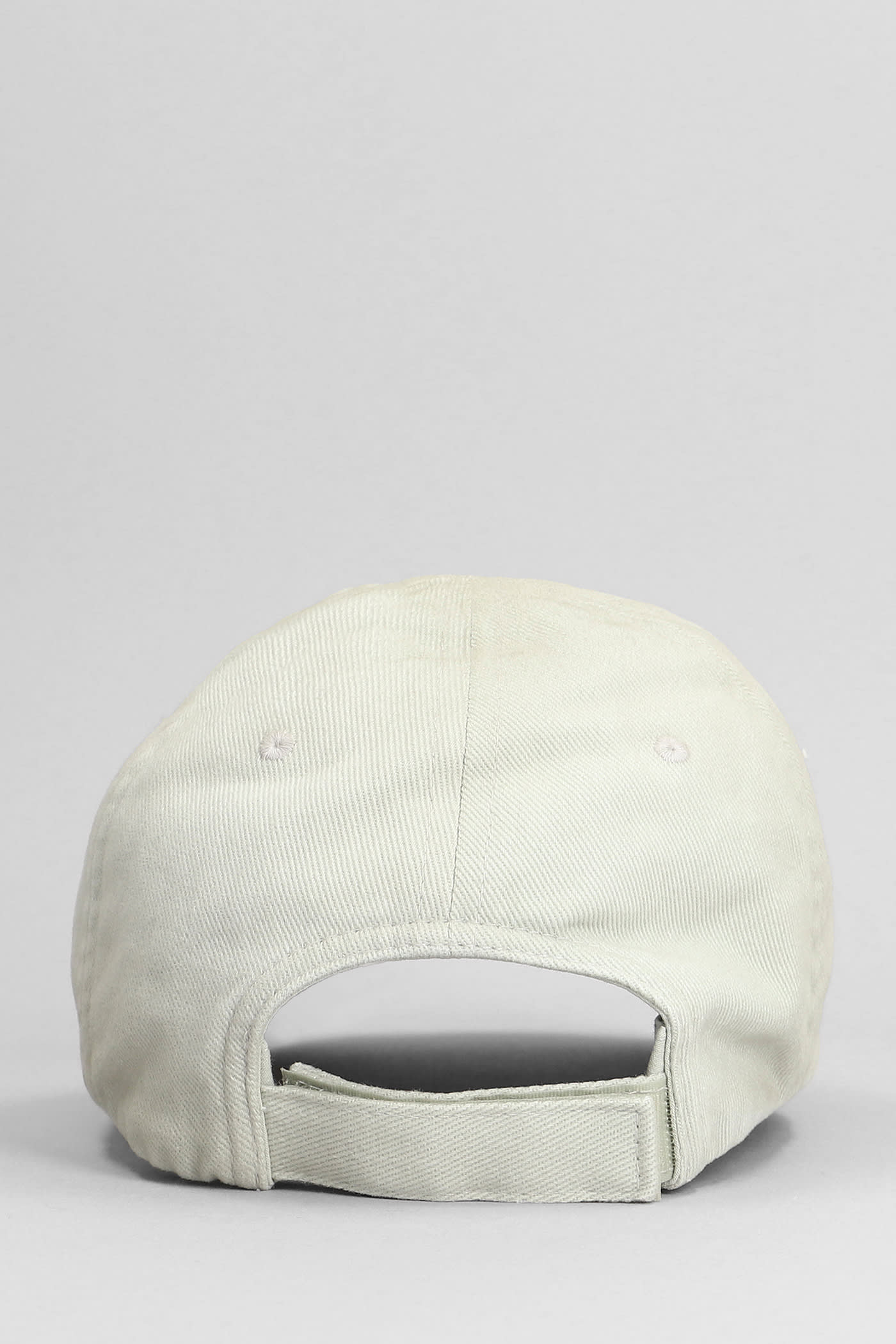 Shop Balenciaga Hats In Grey Cotton