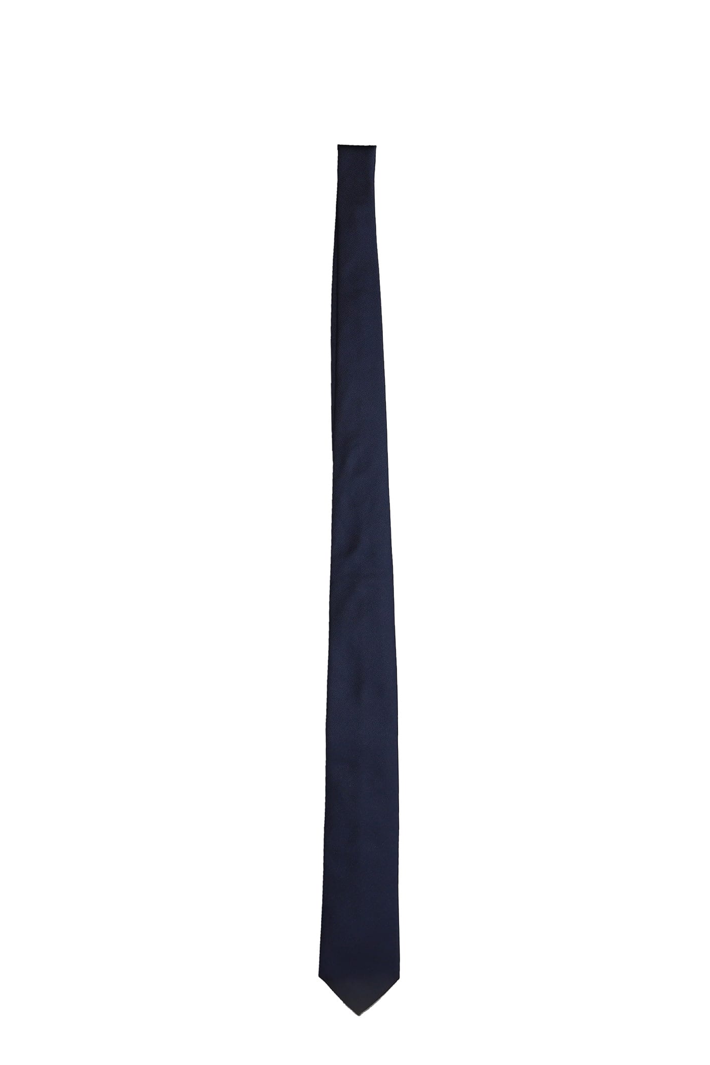 Giorgio Armani Tie In Blue Silk