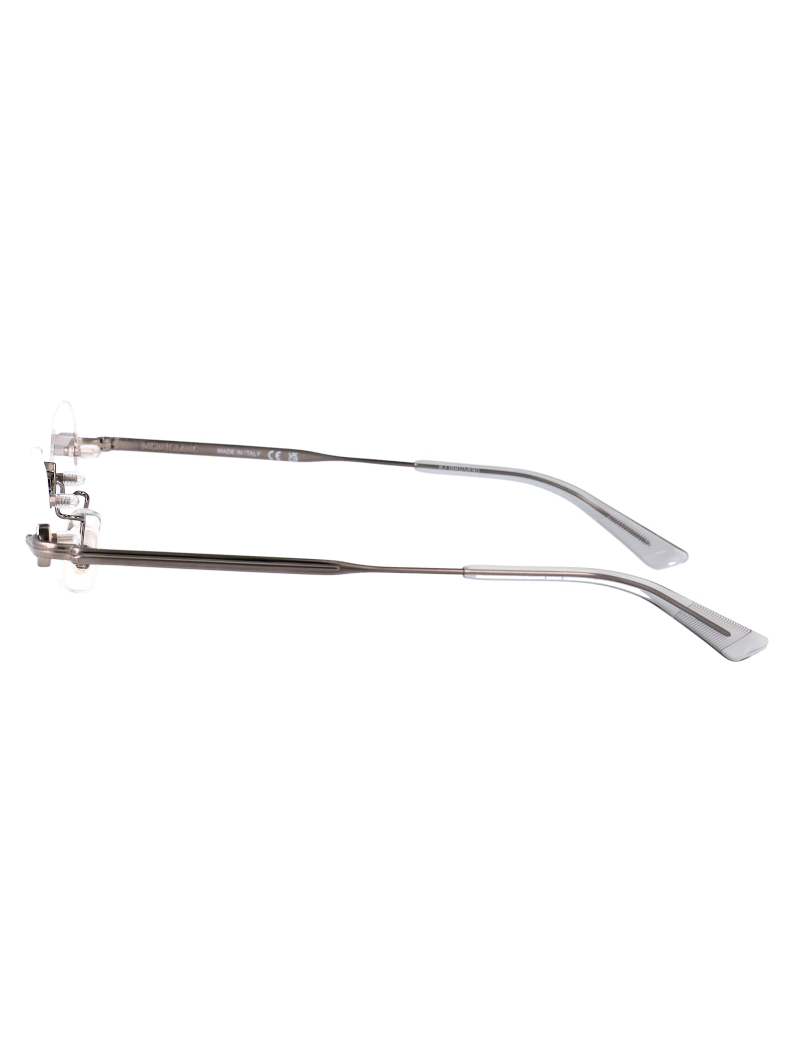 Montblanc Ruthenium-ruthenium-transparent Metal Glasses In Transparent