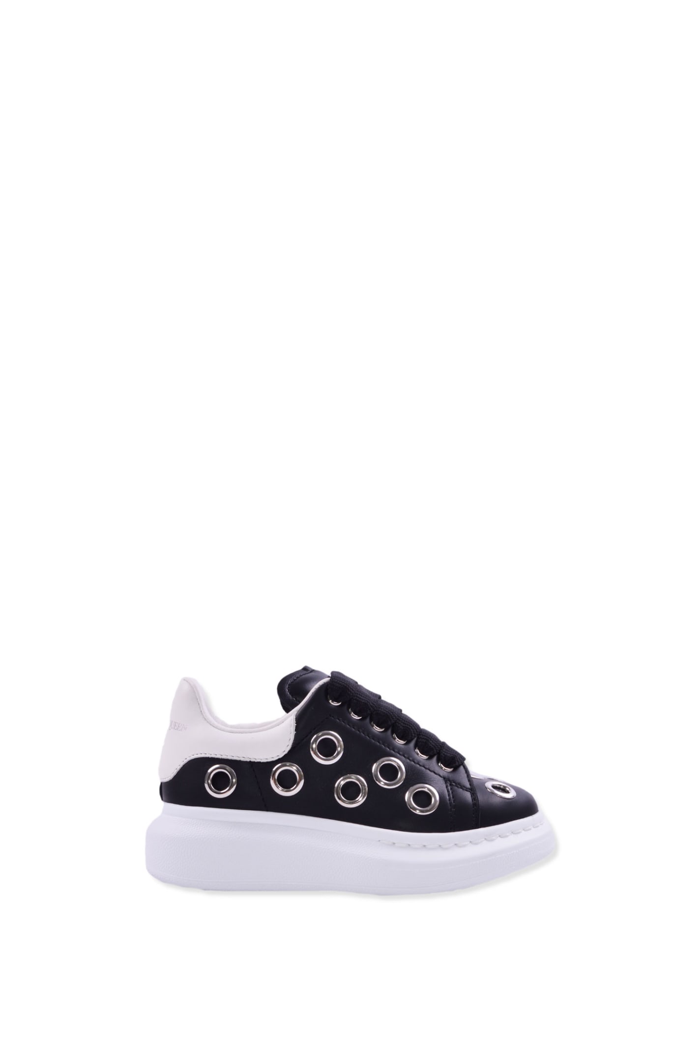 Alexander McQueen Leather Sneakers With Studs