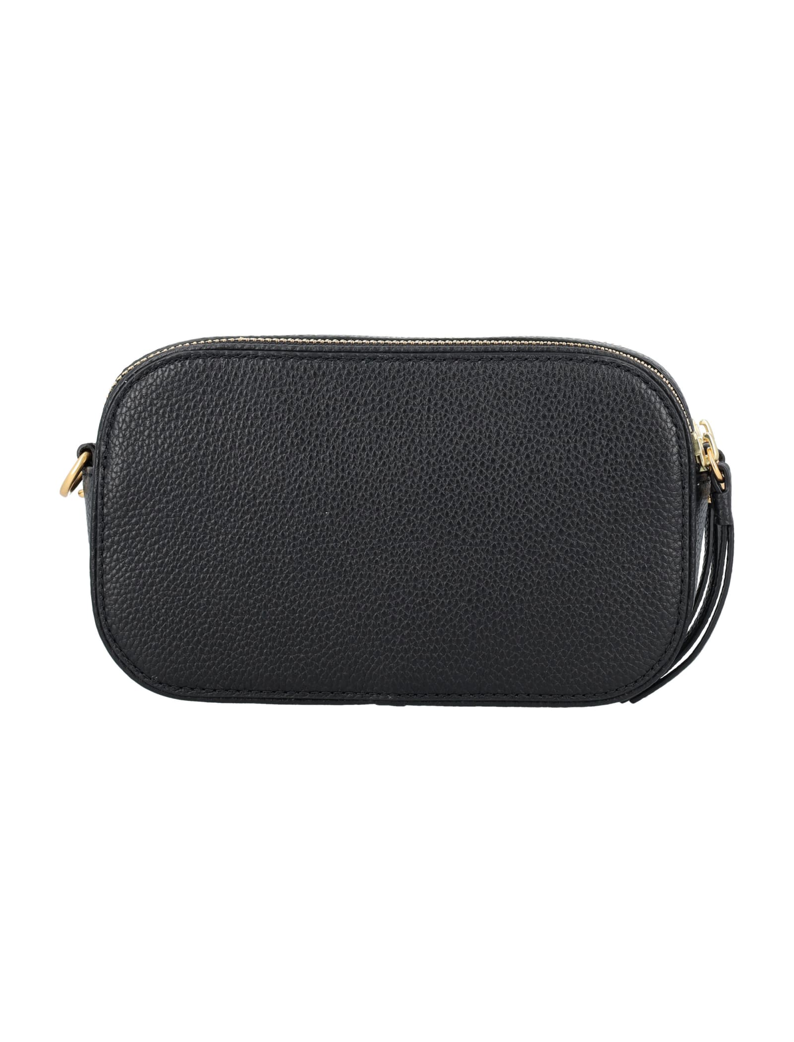 Shop Tory Burch Miller Mini Crossbody Bag In Black