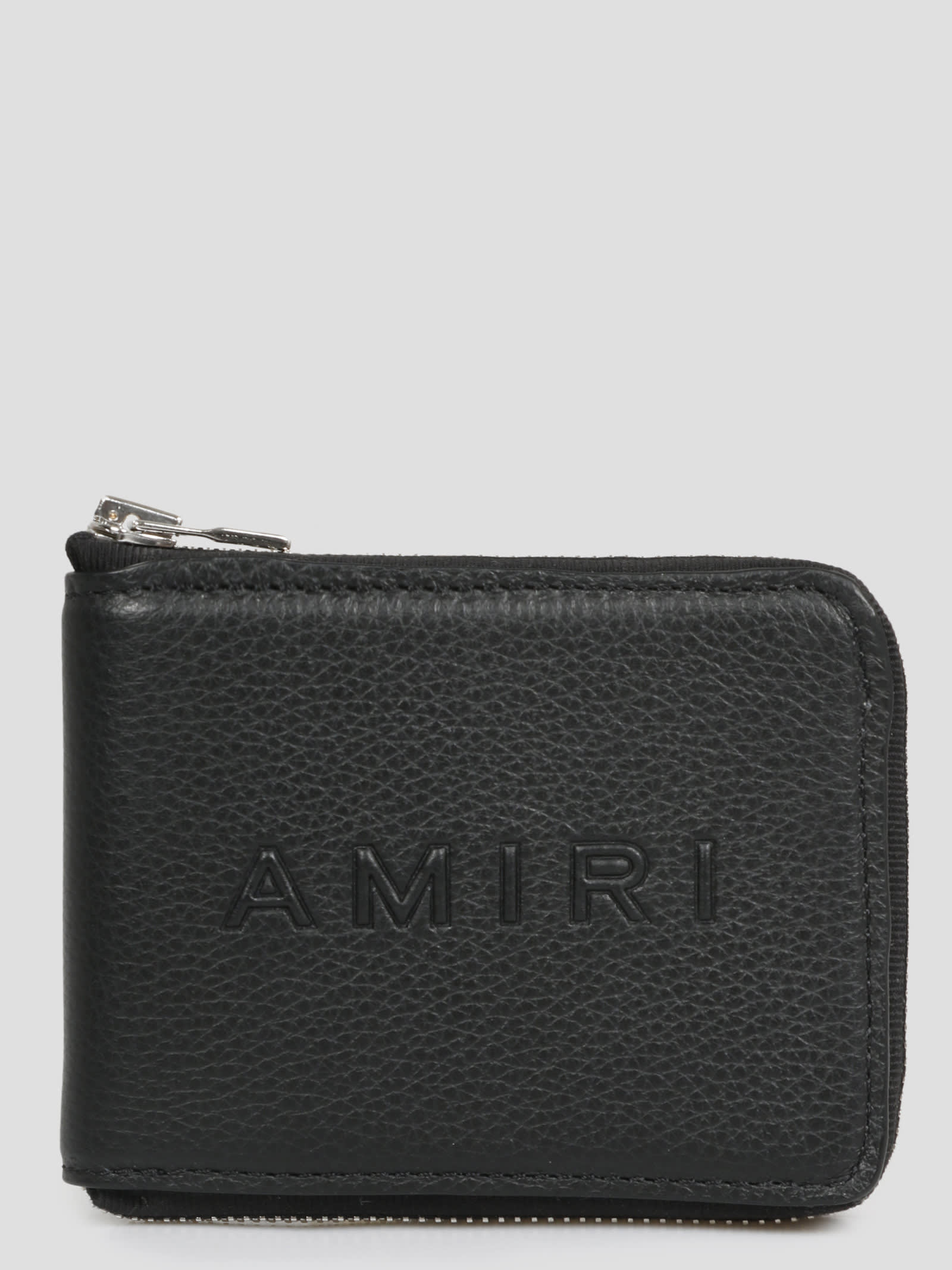 AMIRI Pebbled Zip Wallet