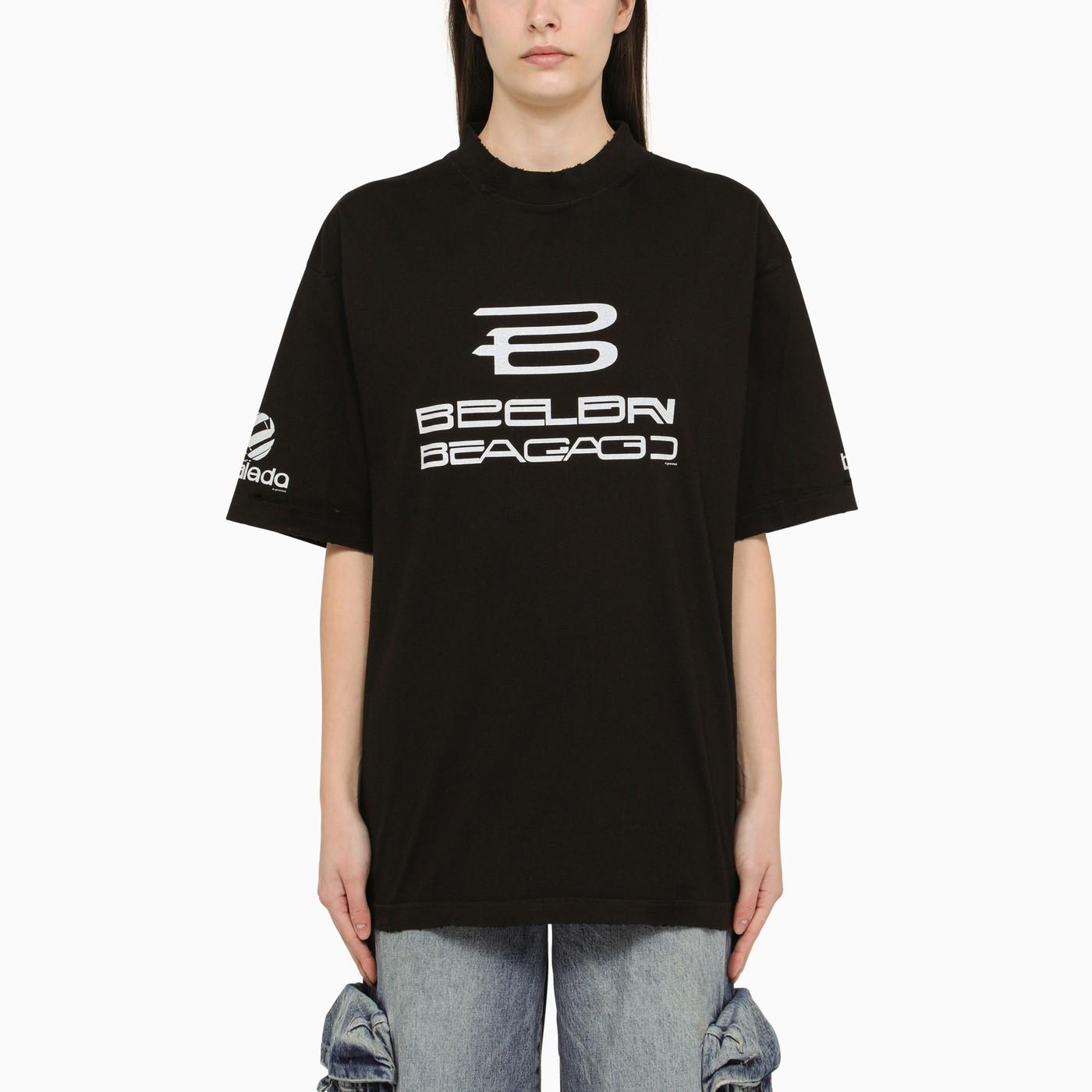 Ai Generated Medium Fit Black/white T-shirt