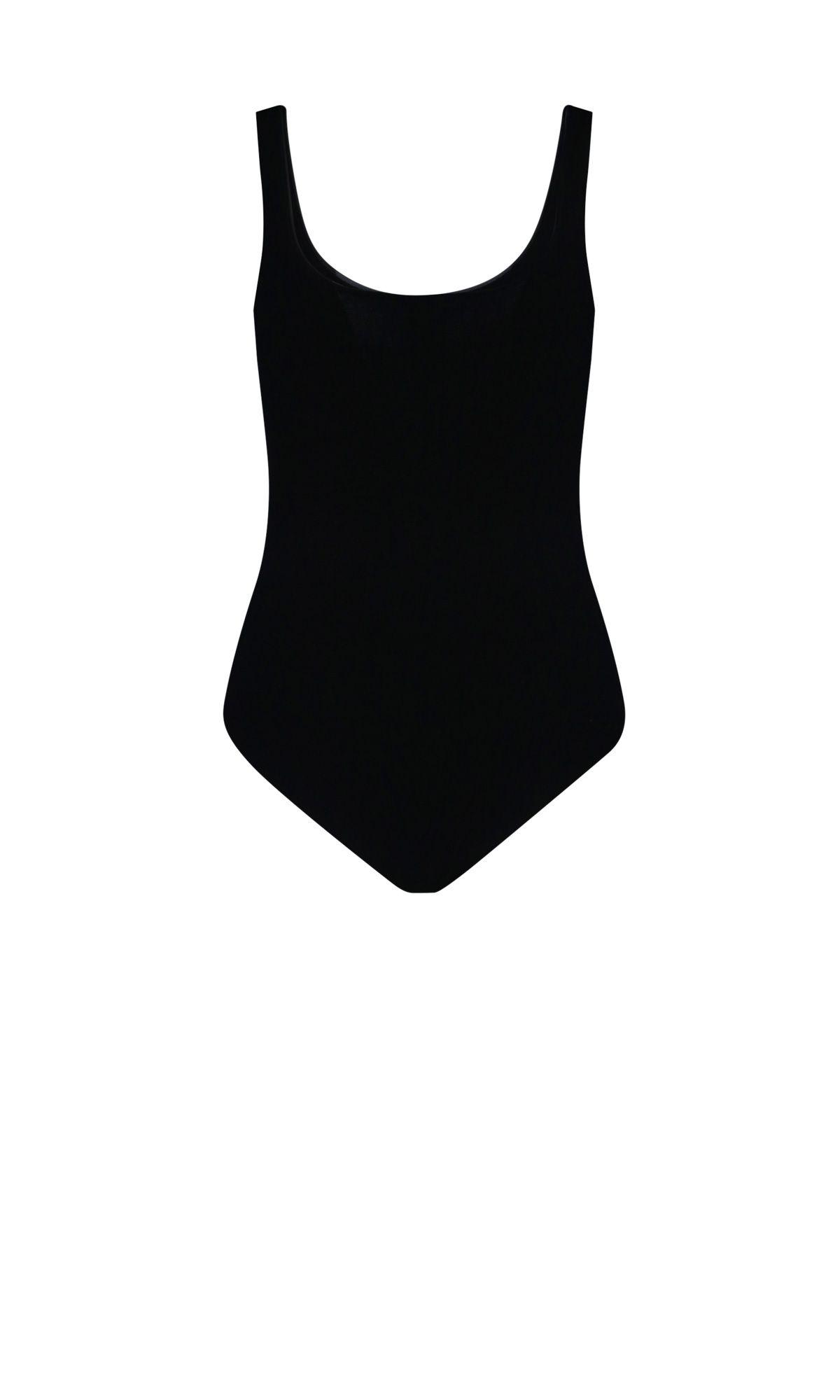 Black Jamaika sleeveless jersey thong bodysuit, Wolford