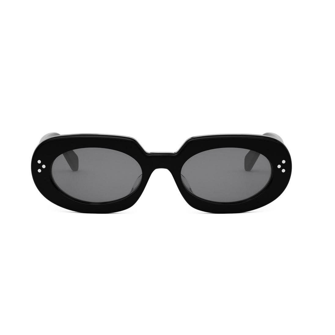 Shop Celine Sunglasses In Nero/grigio