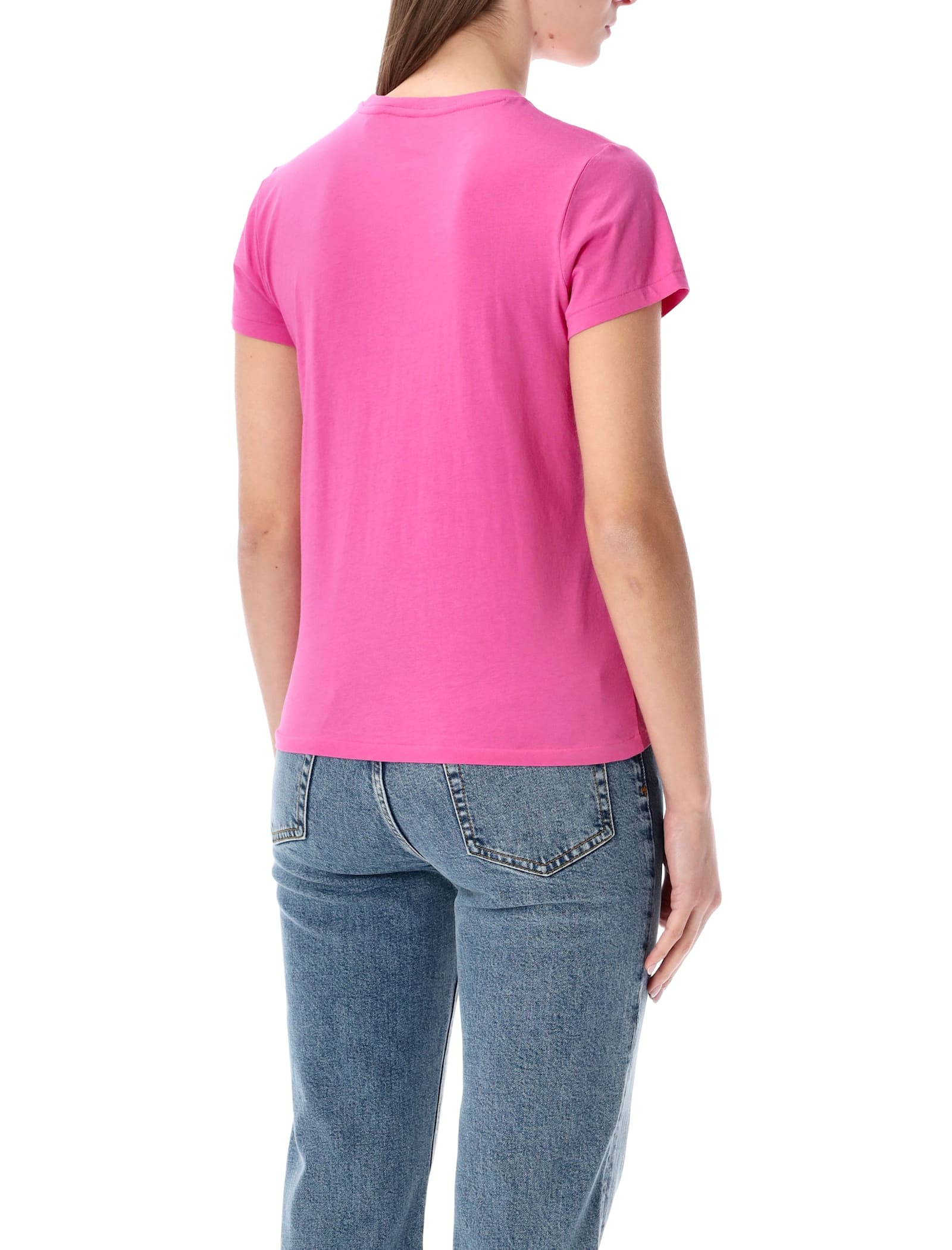 Polo Ralph Lauren Classic Tshirt Ss In Pink