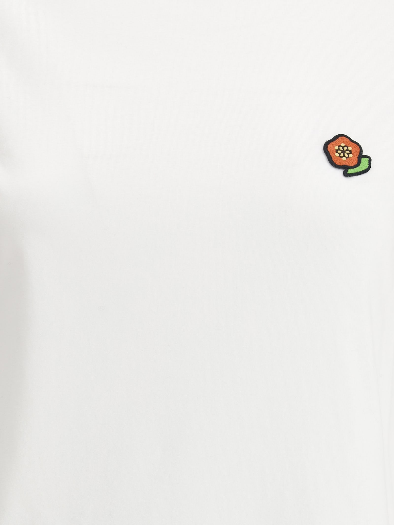 Kenzo White Boke Flower 2.0 T-shirt In Blanc Casse
