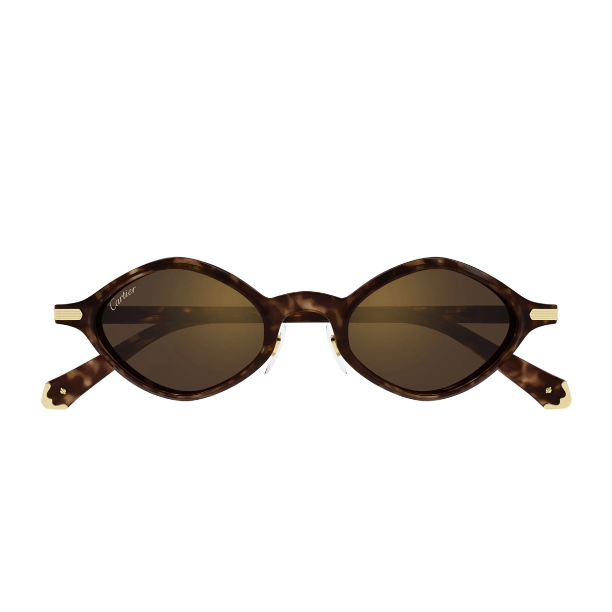 Cartier Ct0540s Première De Cartier 002 Havana Brown Glasses