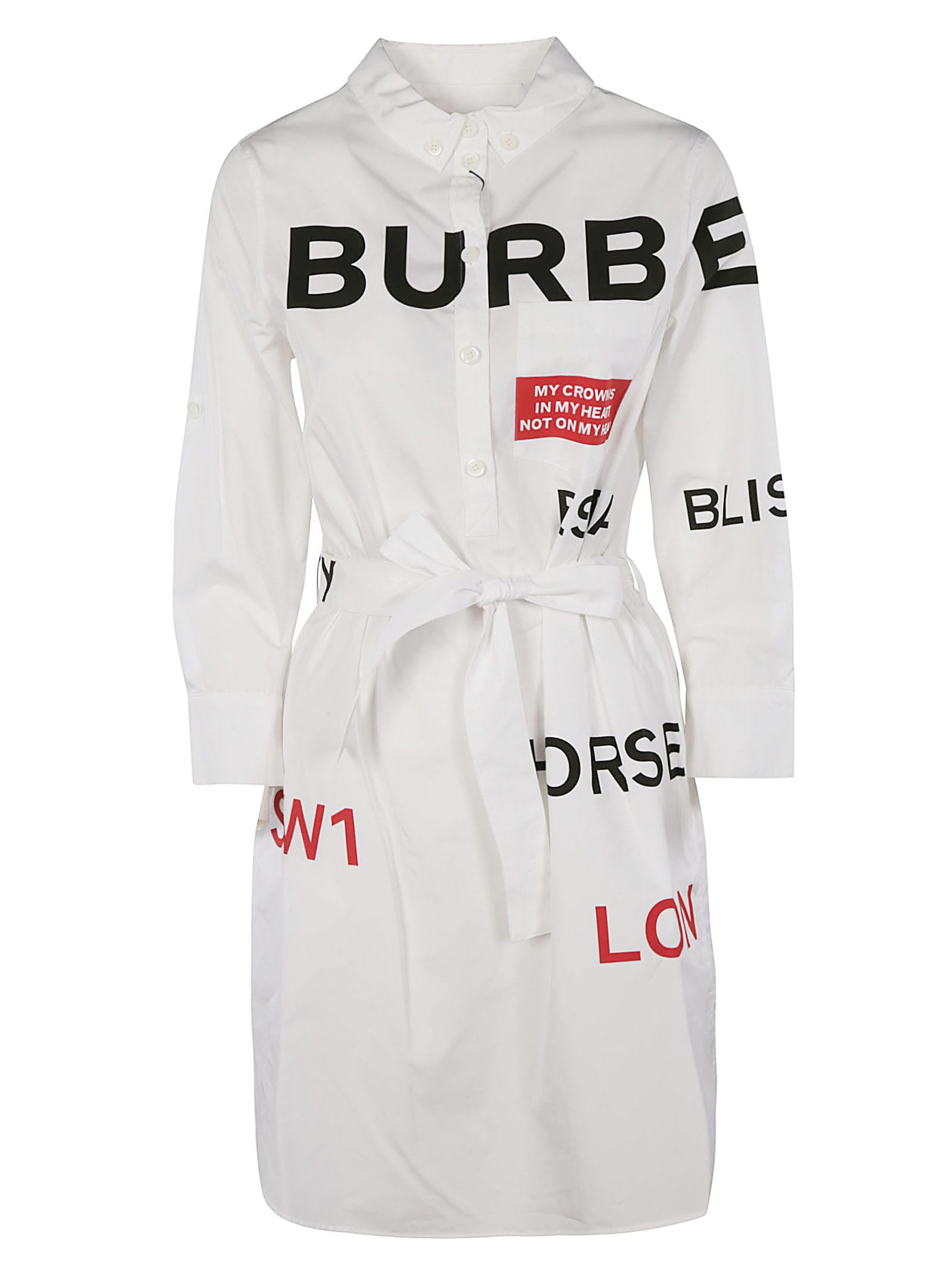 BURBERRY KILEY SHIRT DRESS,11869838