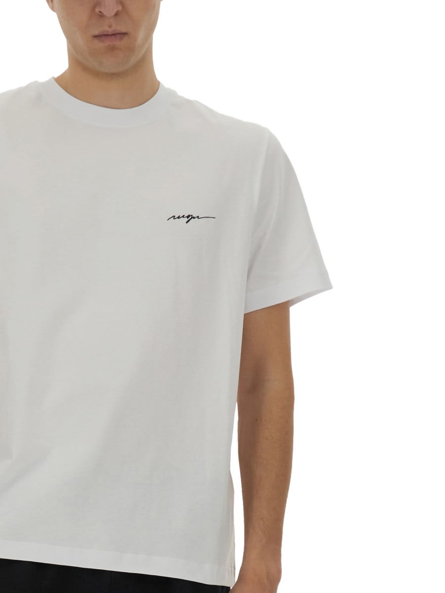 Msgm Cotton T-shirt In White