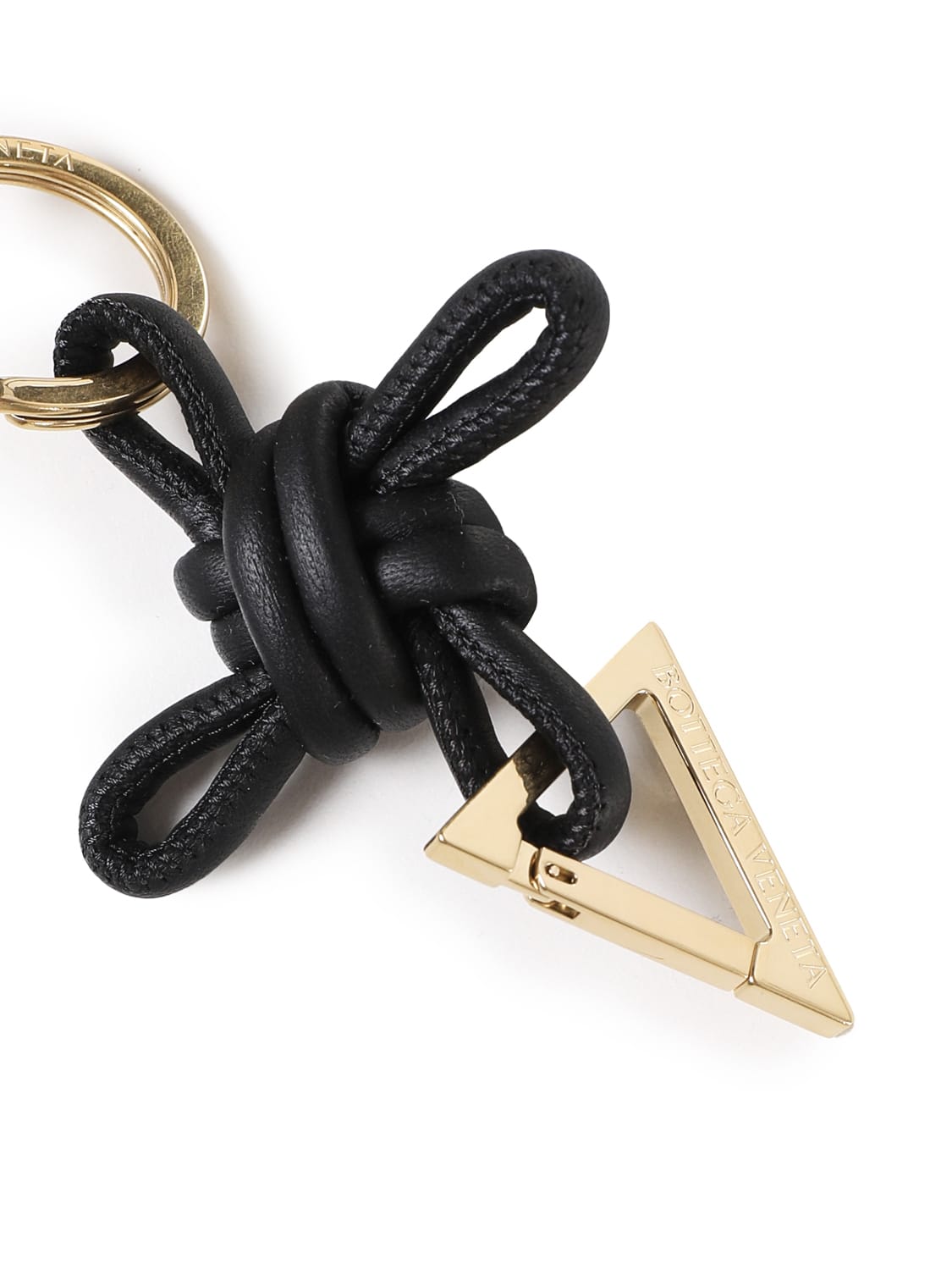 BOTTEGA VENETA METAL KEY RING 