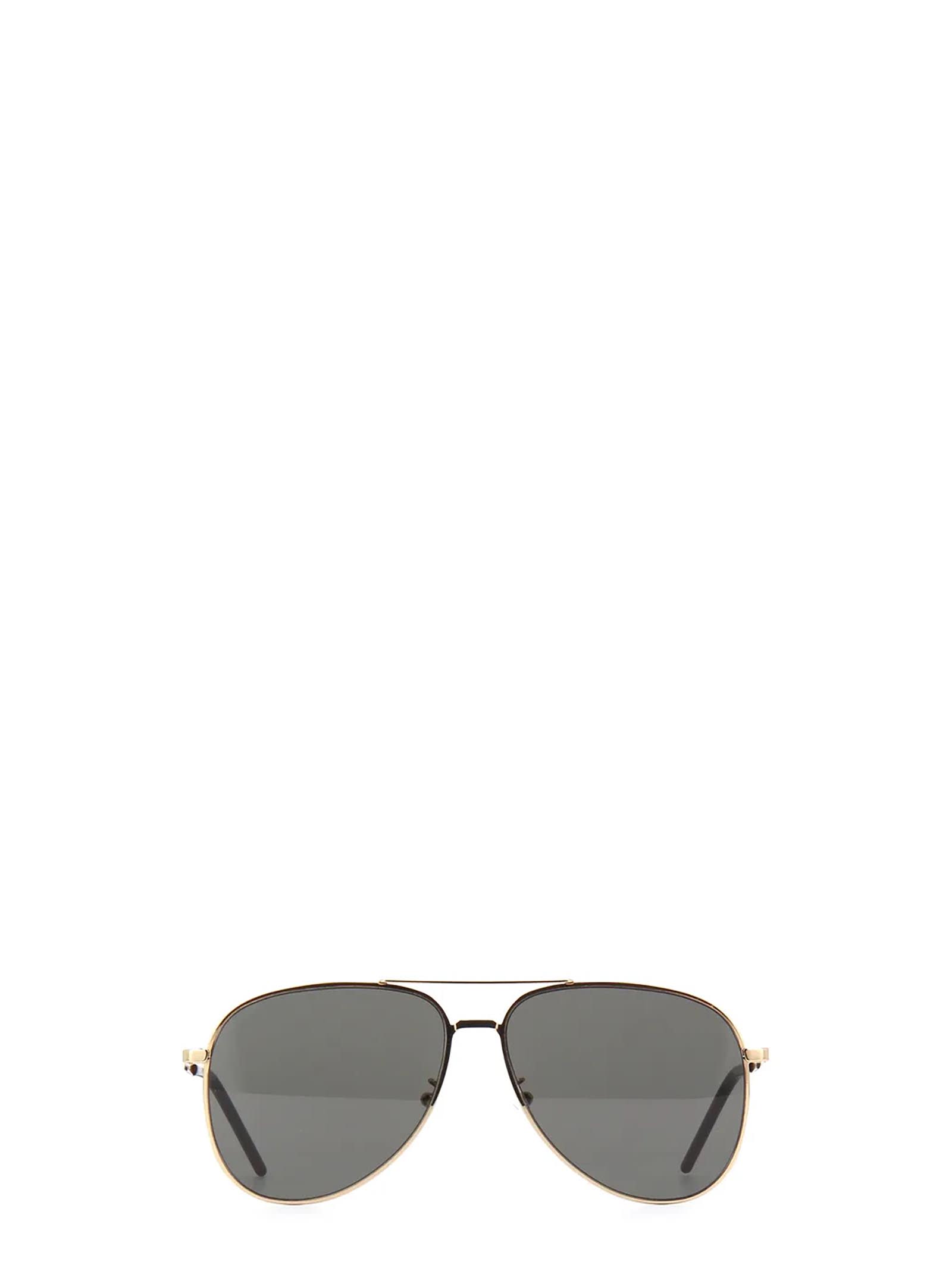 Saint Laurent Saint Laurent Classic 11 Slim Gold Sunglasses