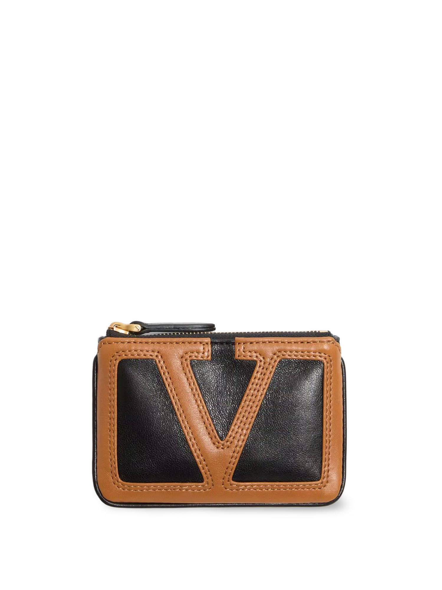 Valentino Viva Superstar Zip-fastening Leather Wallet In Multi