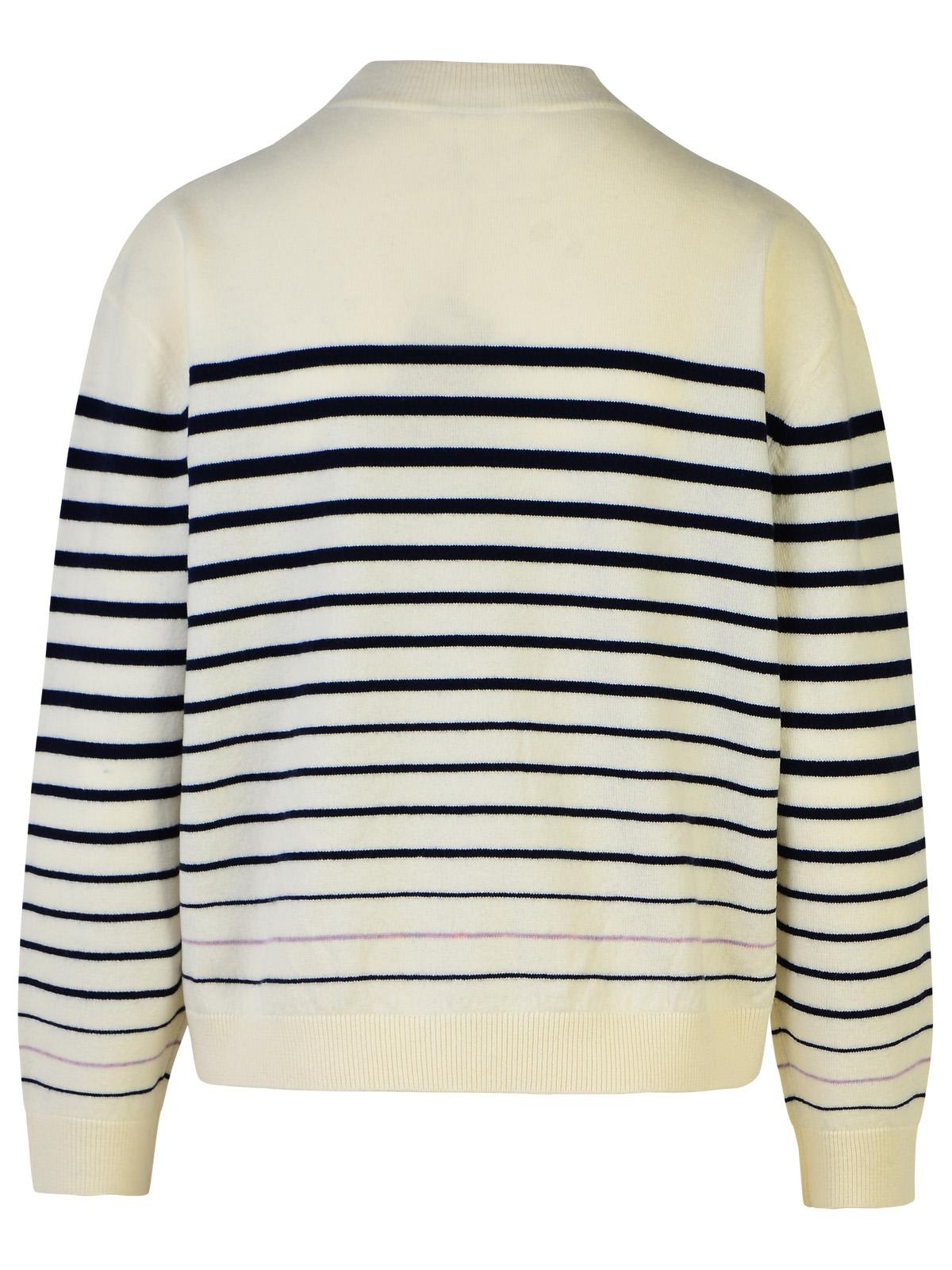 Shop Apc Cream Wool Billie Sweater