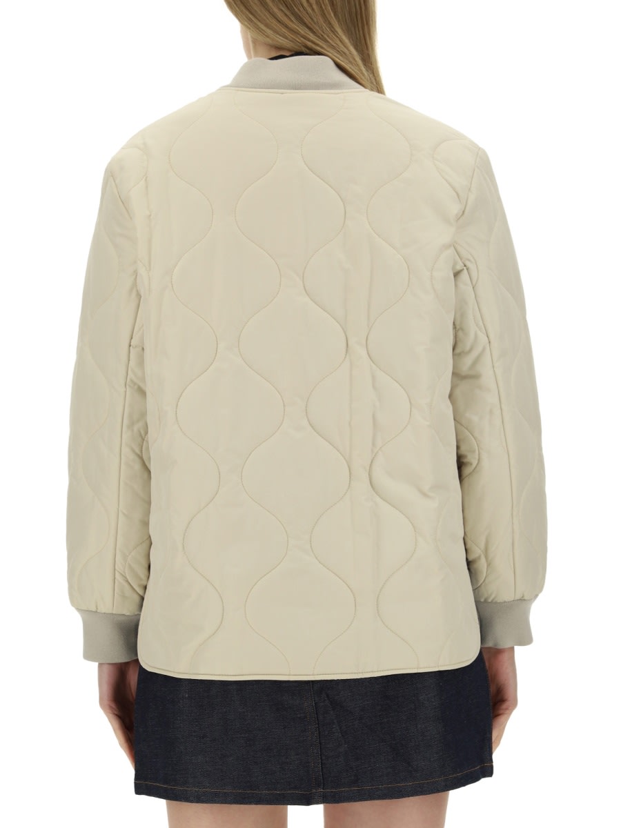 Shop Apc Jacket Camila In White